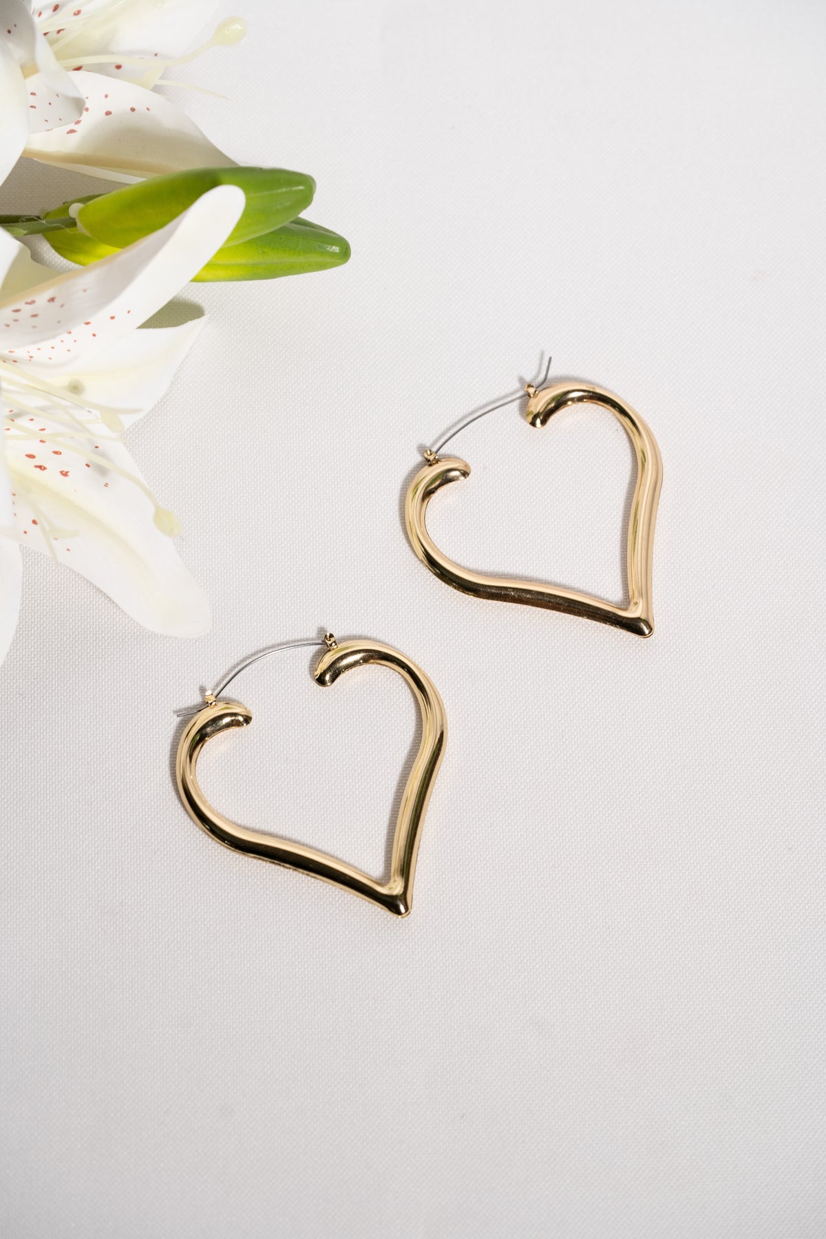 Dil Brass Earrings