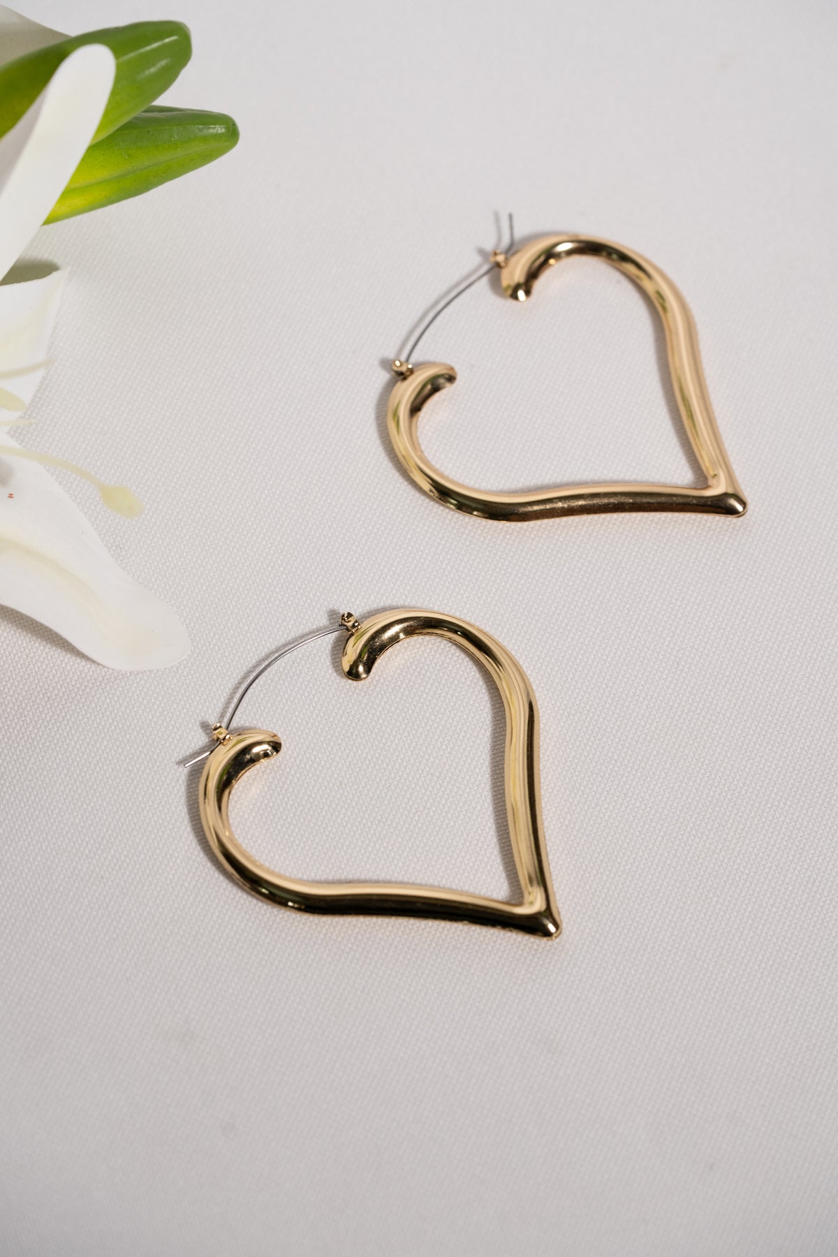 Dil Brass Earrings