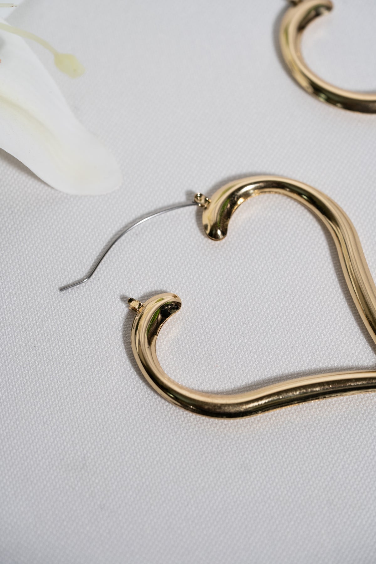 Dil Brass Earrings