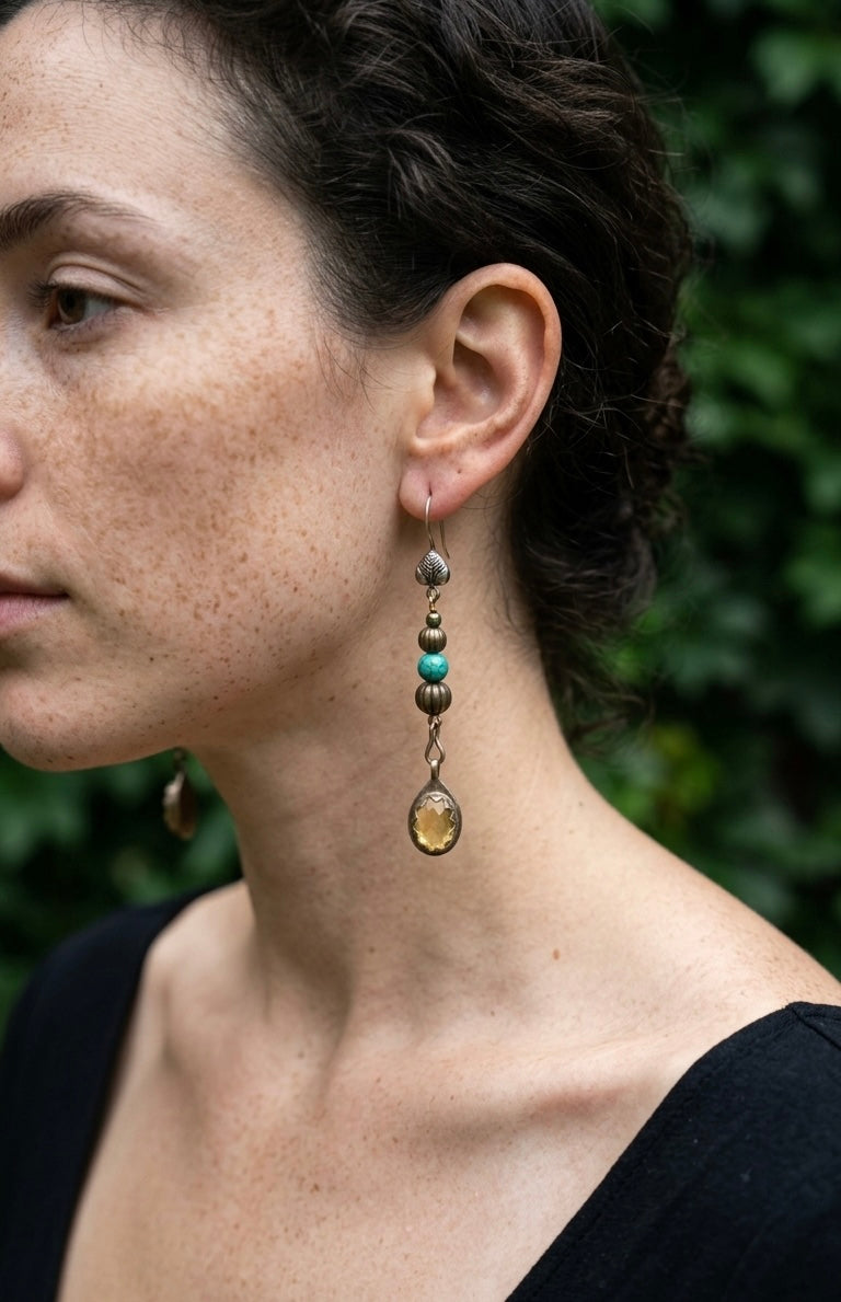 Suraj Afghan Earrings