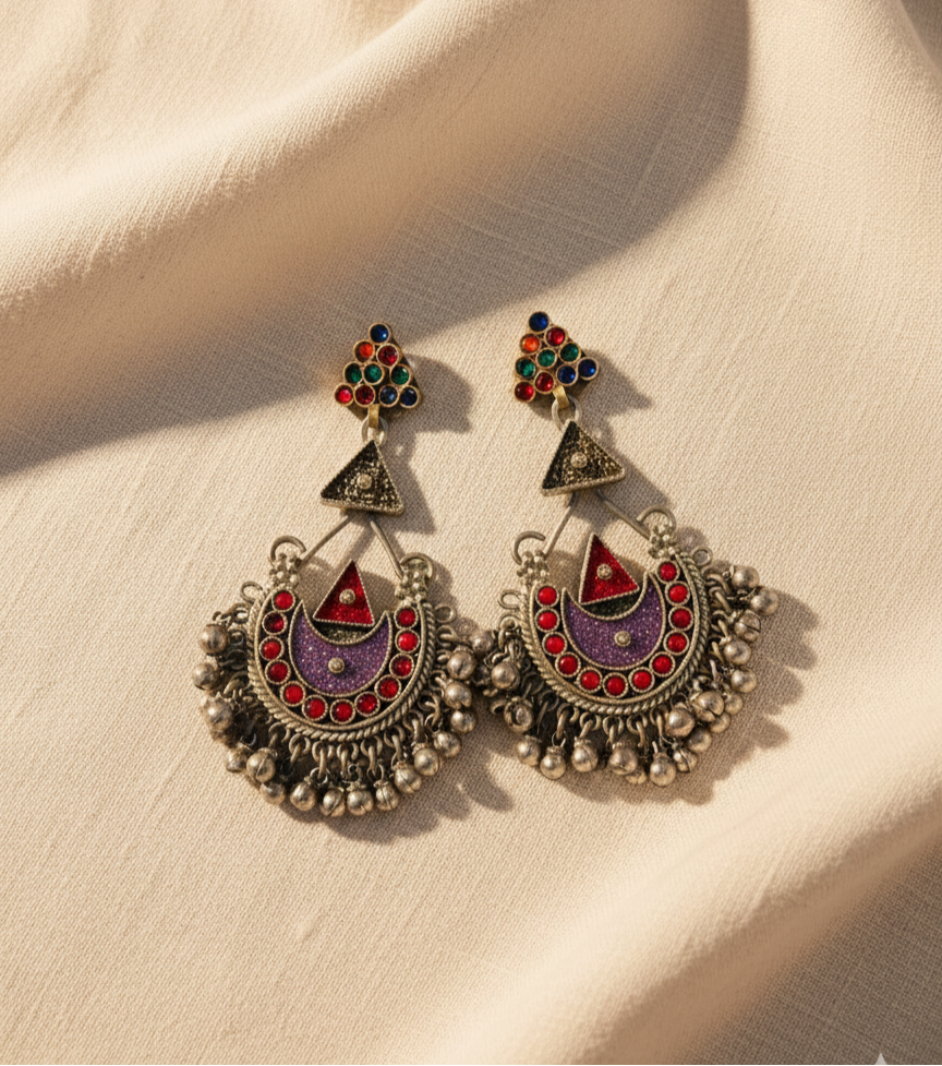 Jumma Afghan Earrings