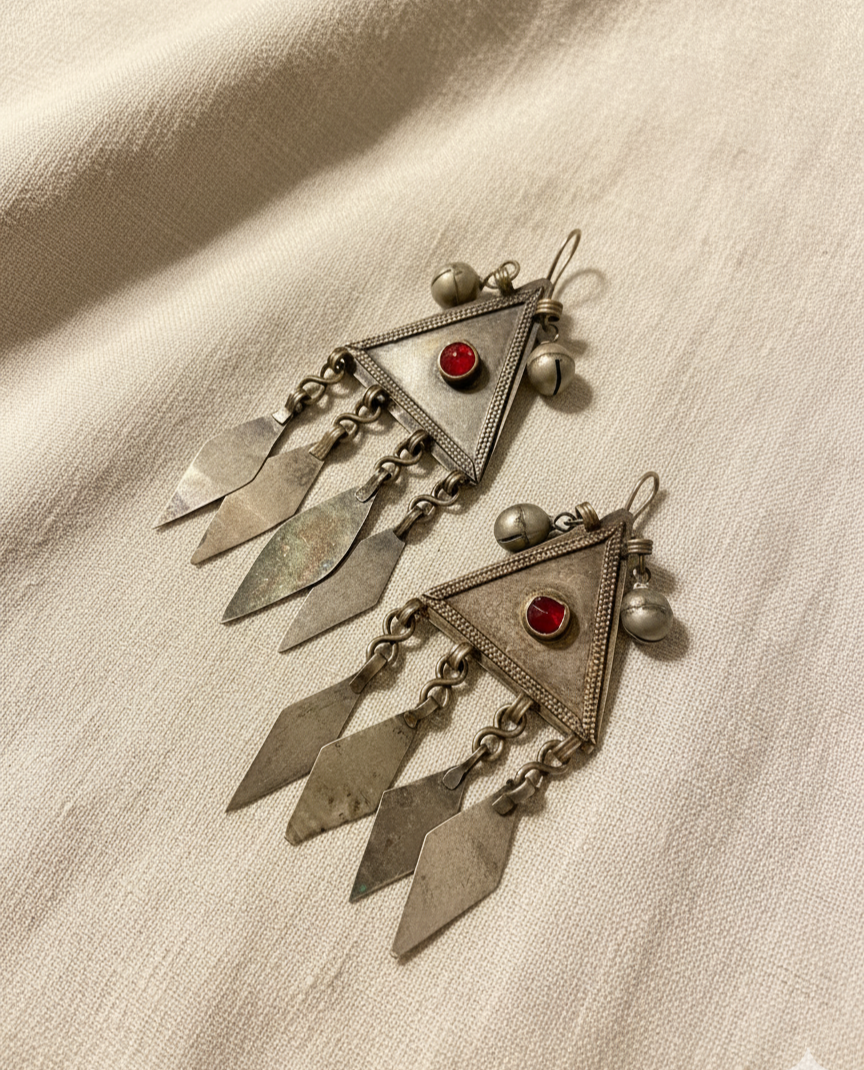 Khawabgah Afghan Earrings