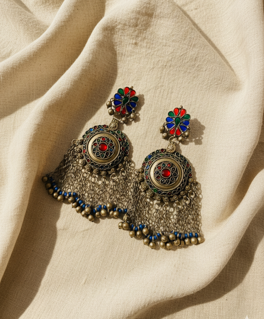 Nazrah Afghan Earrings