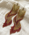 Jhilmil Brass Earrings