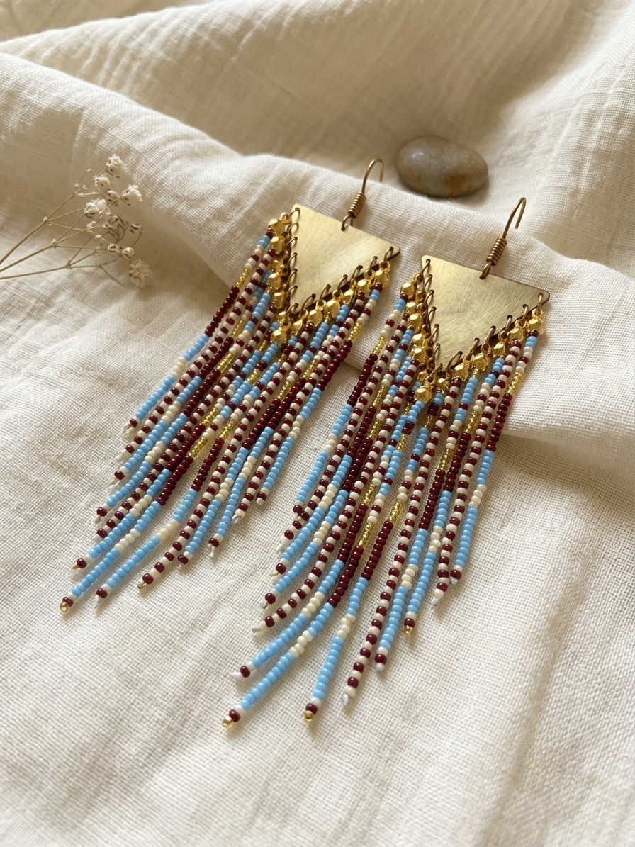 Lima Brass Earrings
