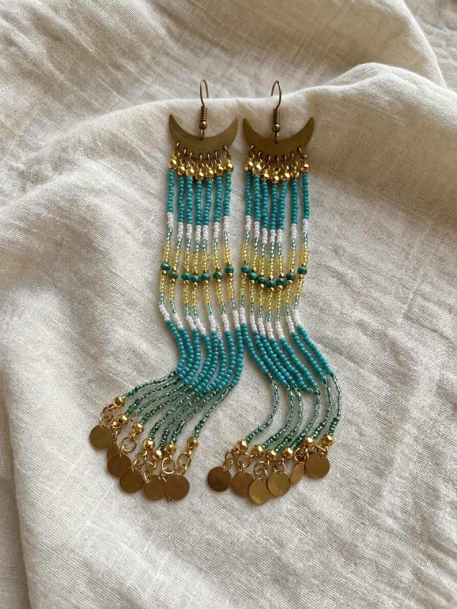 Shreshtha Brass Earrings