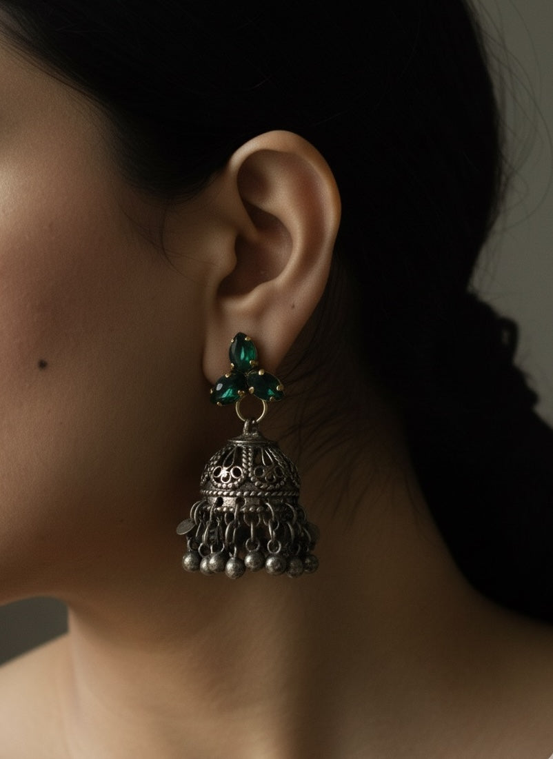 Rangeen Afghan Jhumka