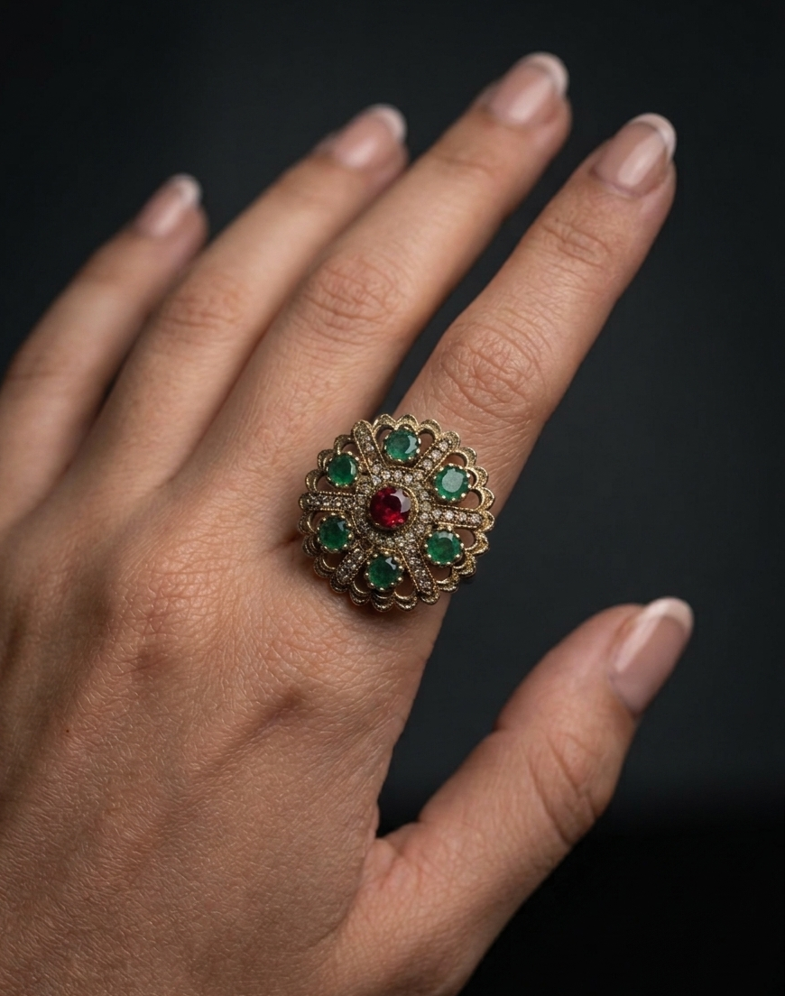Kajal Vintage Ring