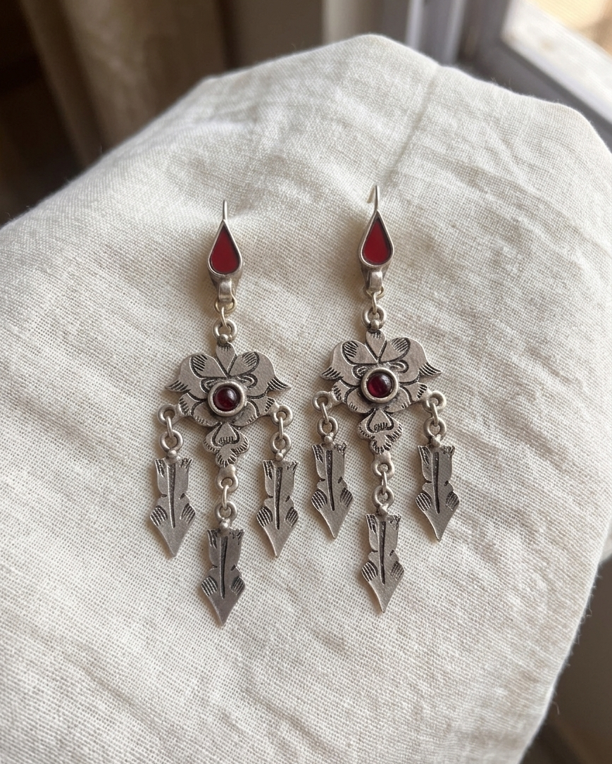 Mita Zamak Earrings