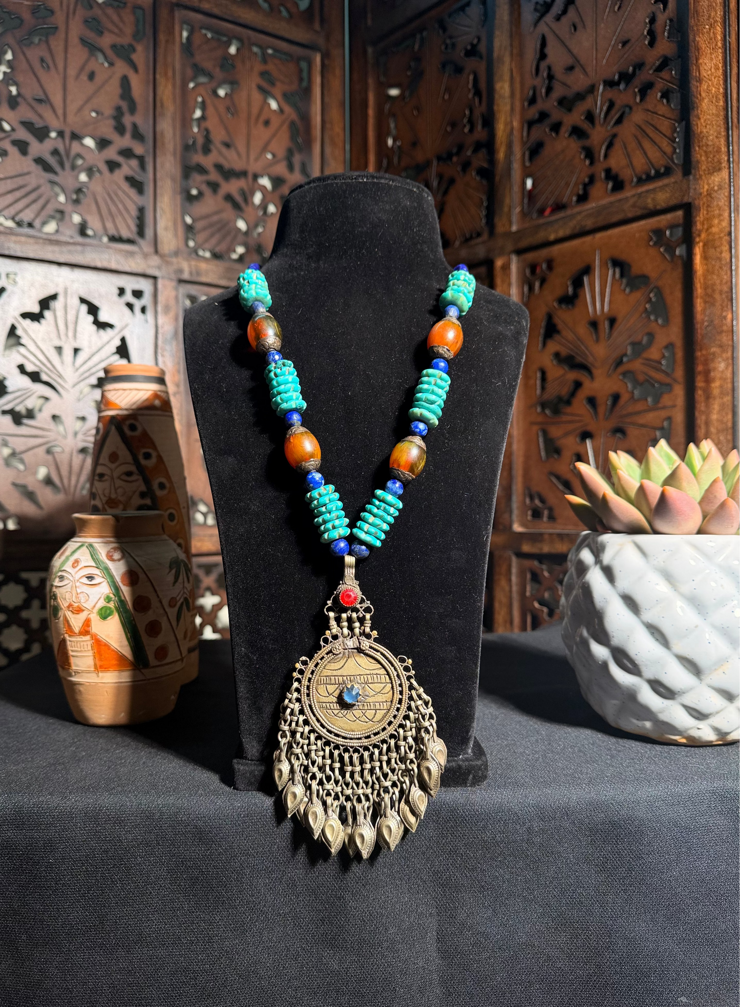Keerti Afghan Necklace