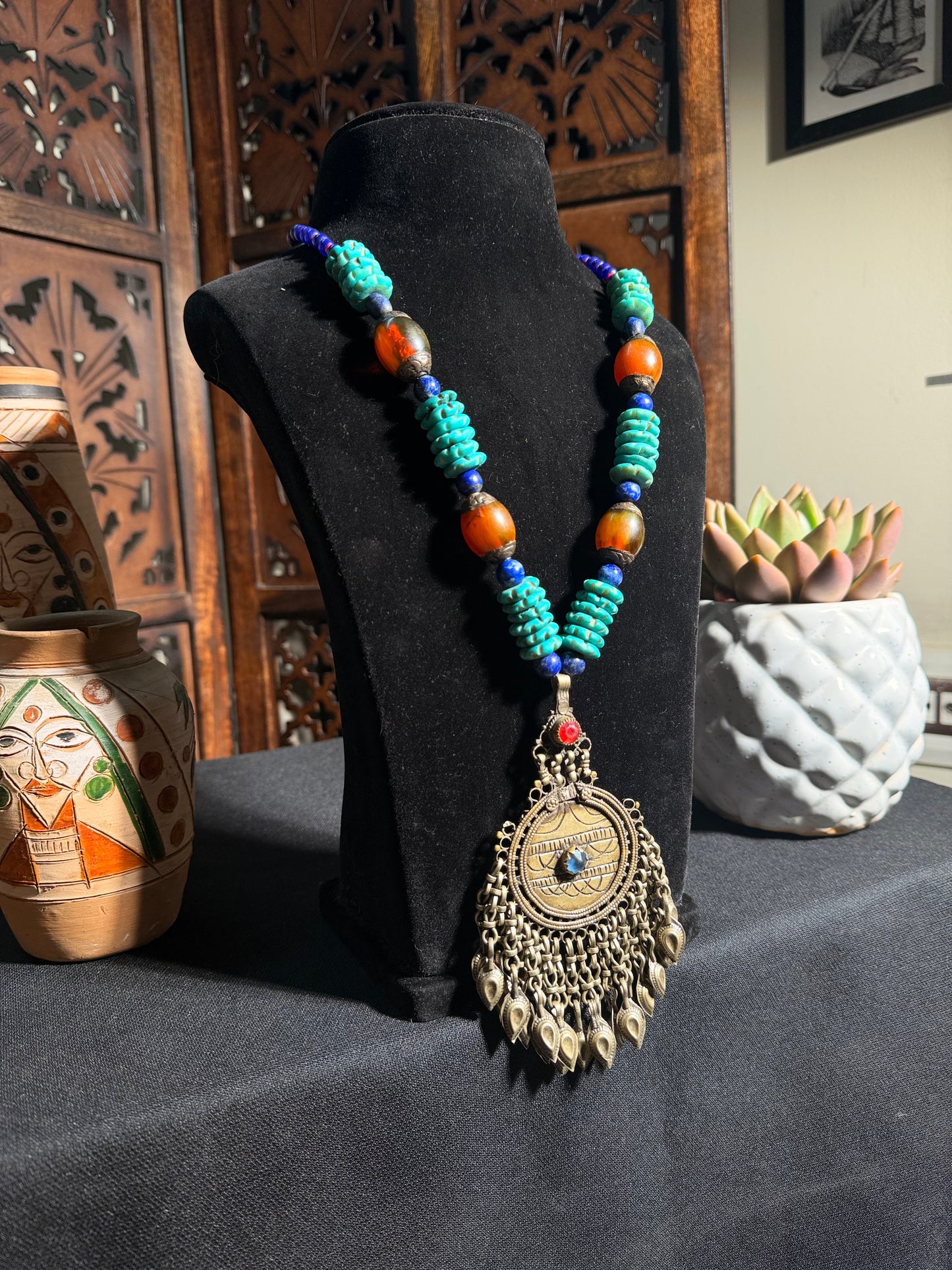 Keerti Afghan Necklace