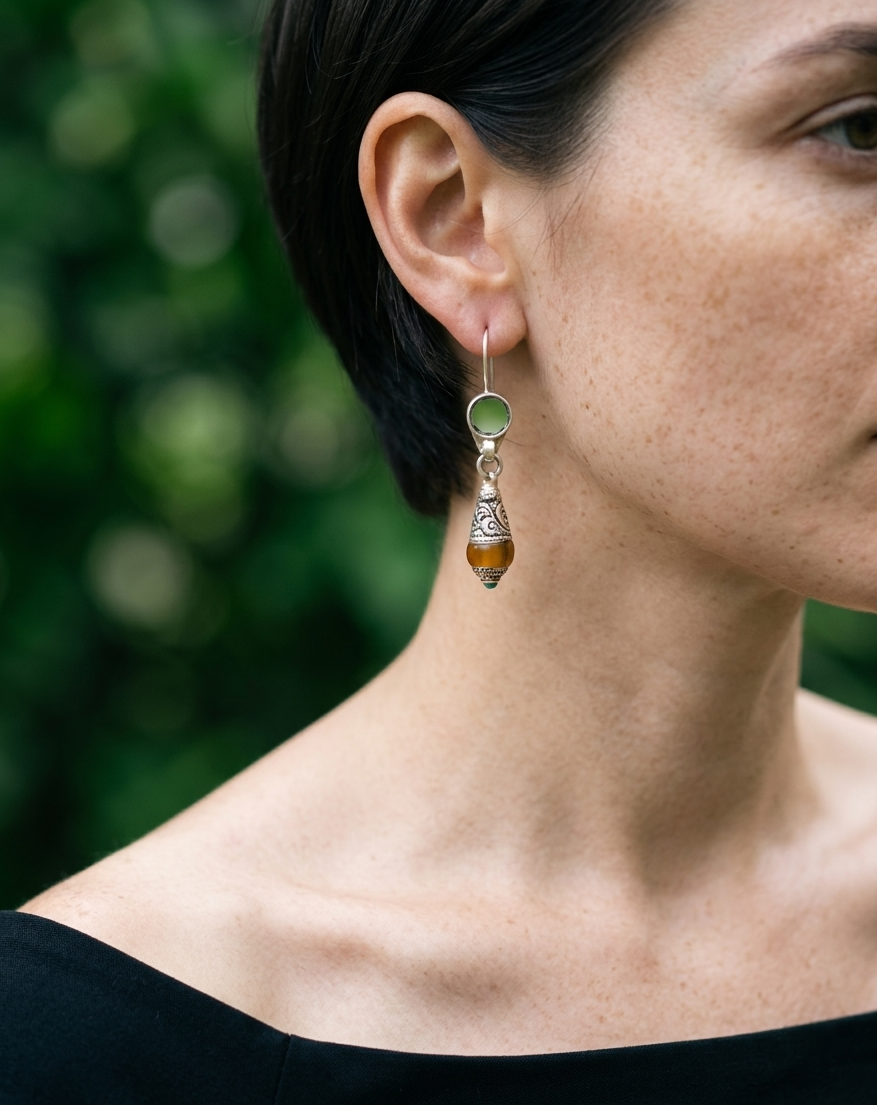 Sneha Zamak Earrings