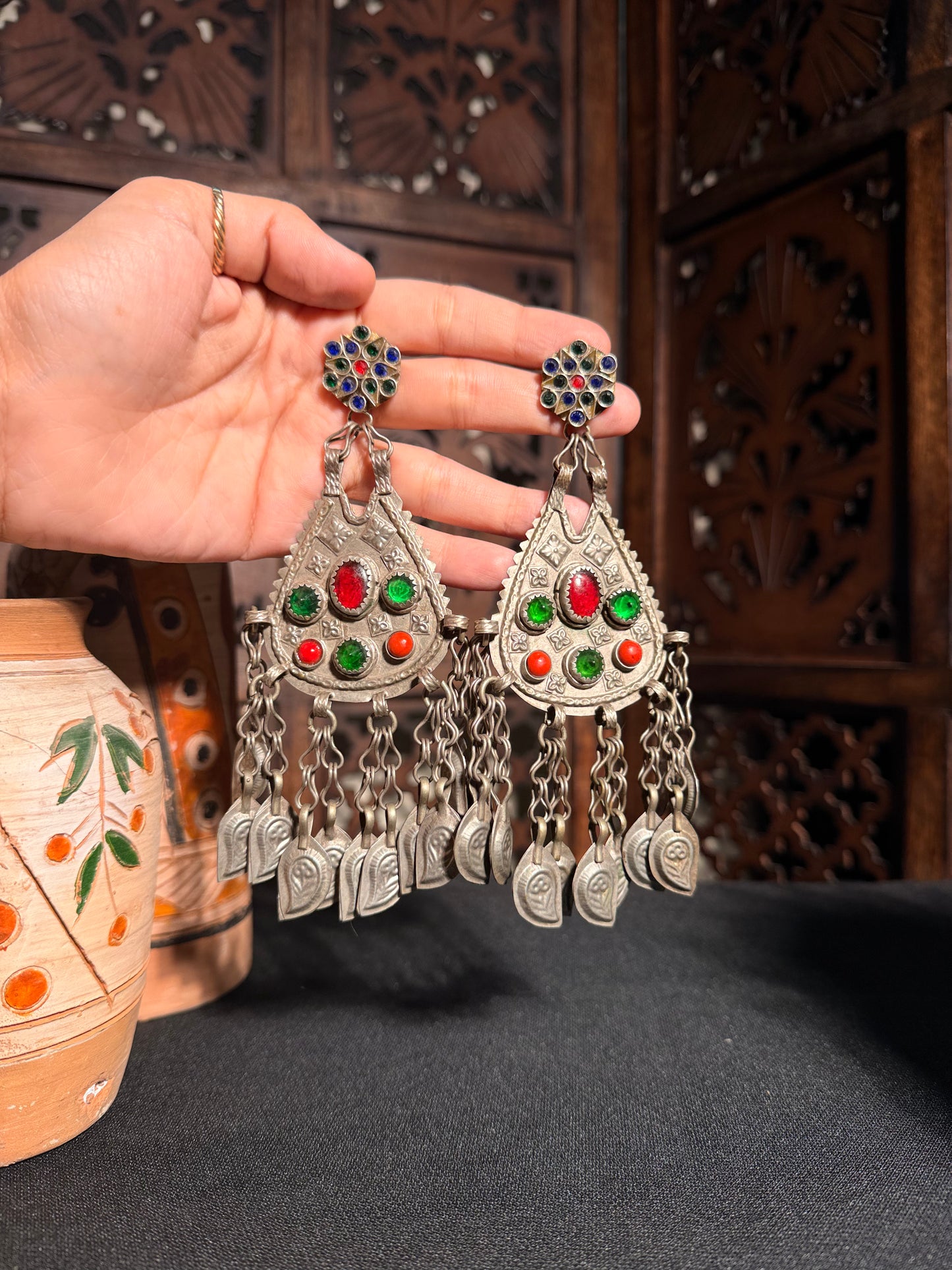 Sonia Afghan Earrings