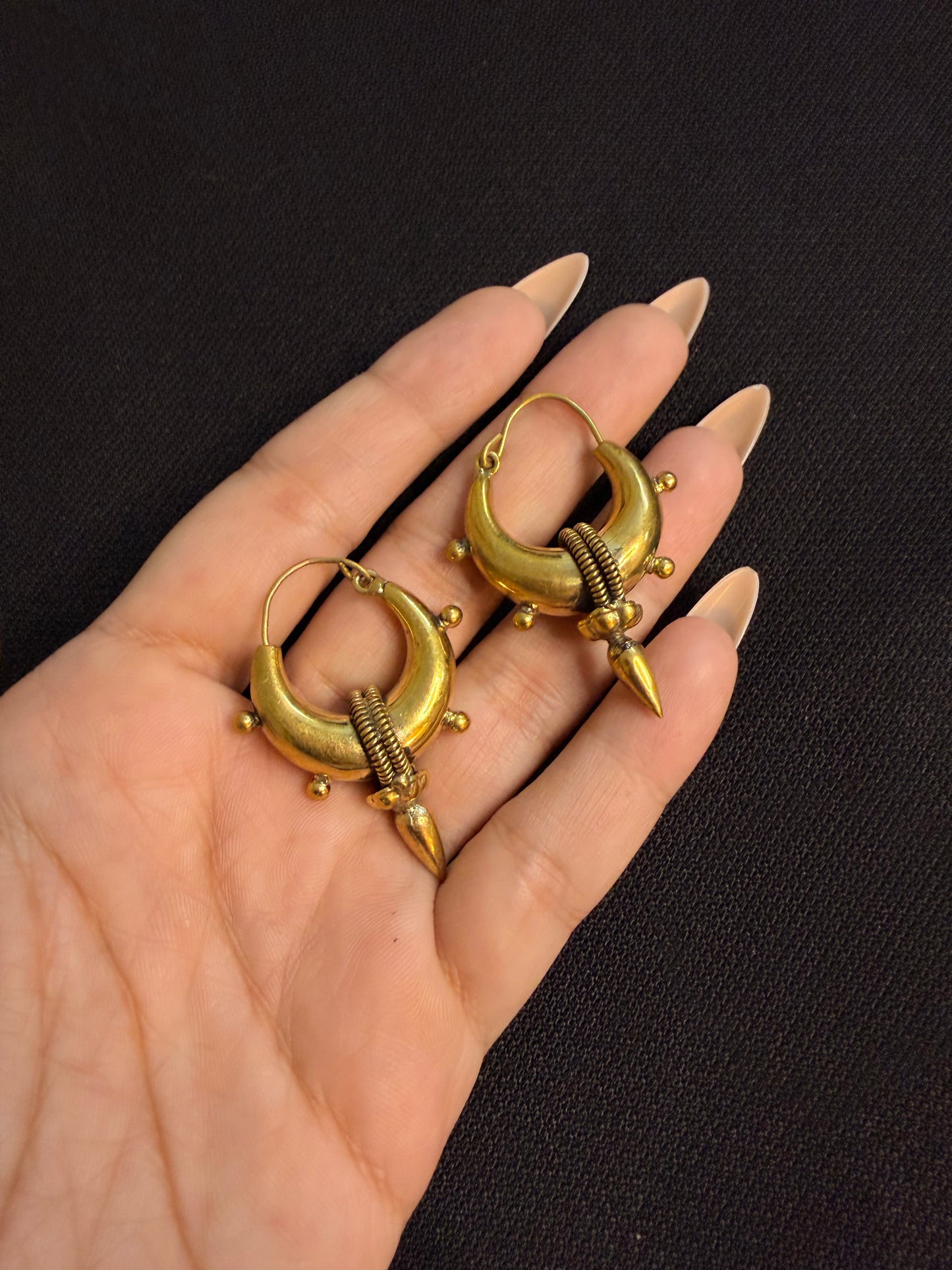 Ayeran Brass Earrings