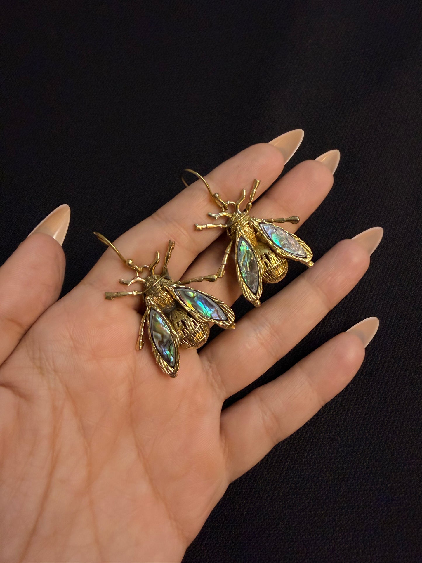 Buggie Brass Earrings