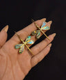 Cicilia Brass Earrings