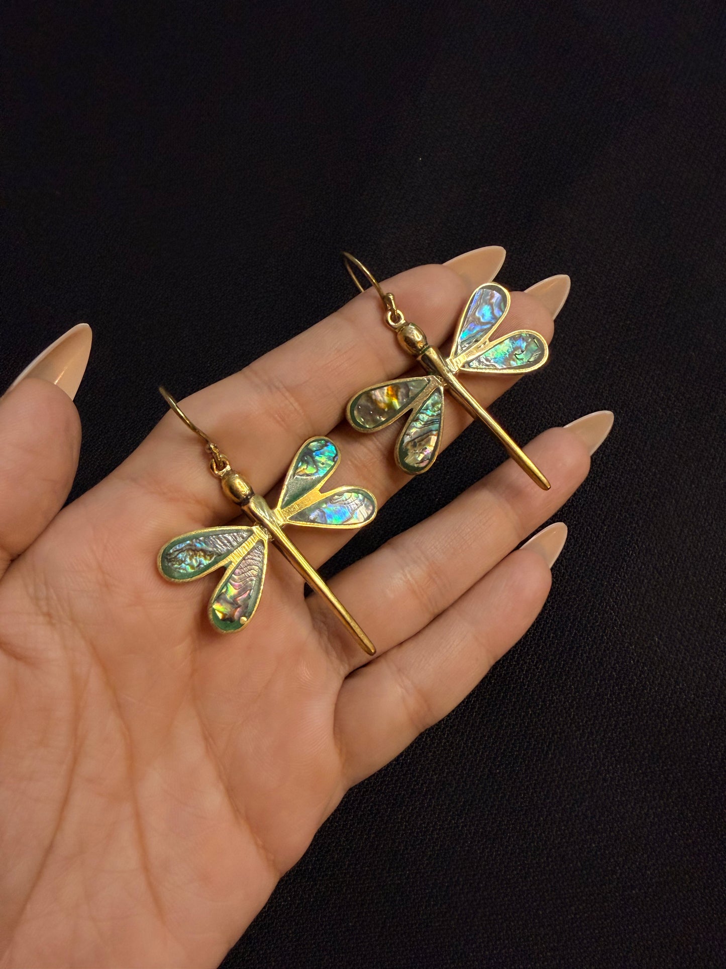 Cicilia Brass Earrings