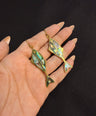 Farah Brass Earrings