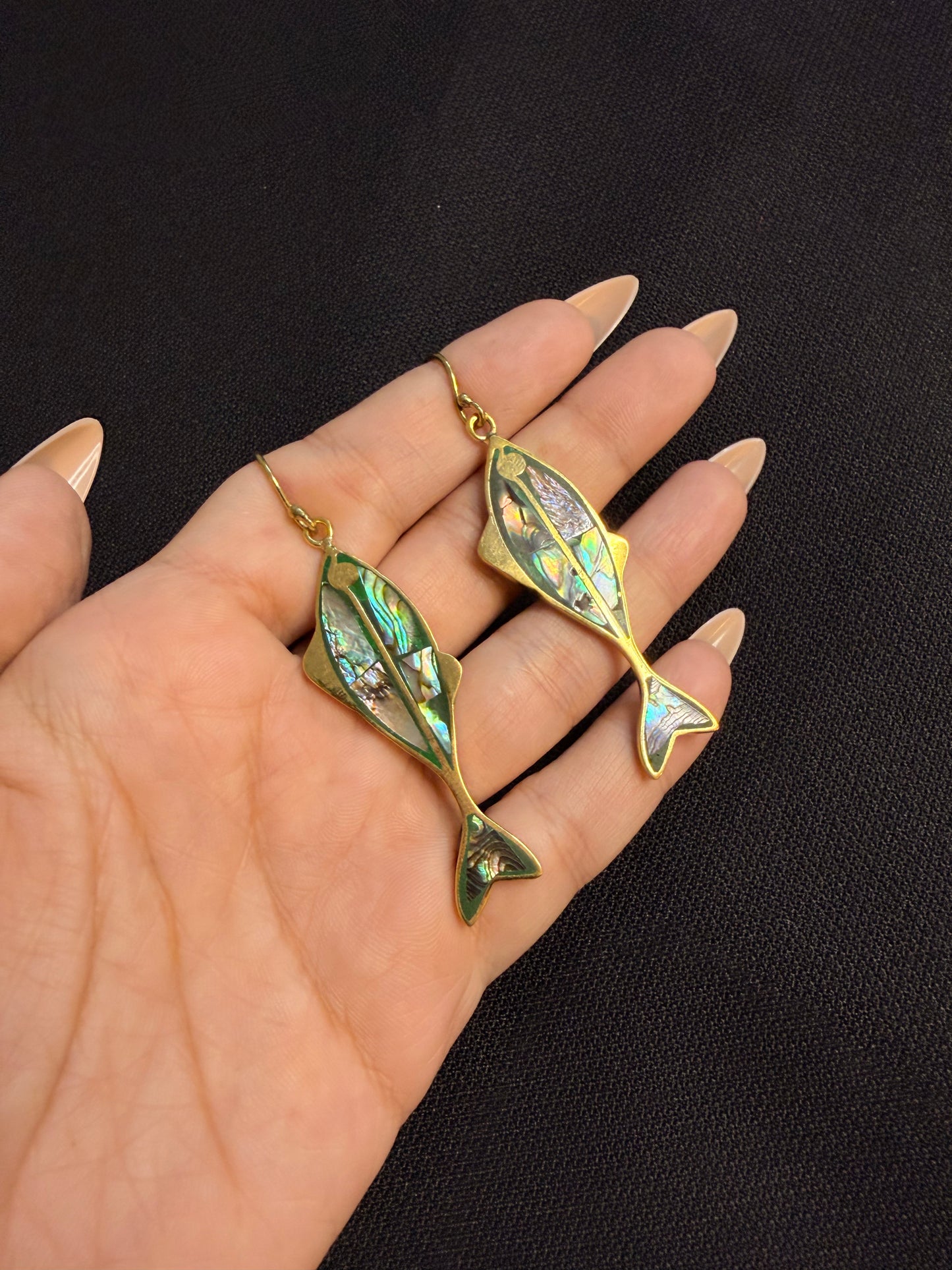 Farah Brass Earrings