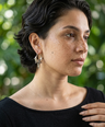 Ayeran Brass Earrings
