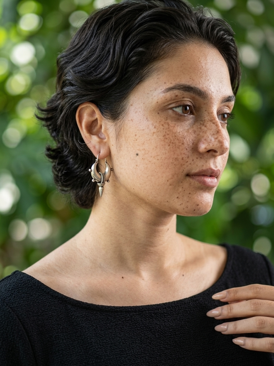 Ayeran Brass Earrings