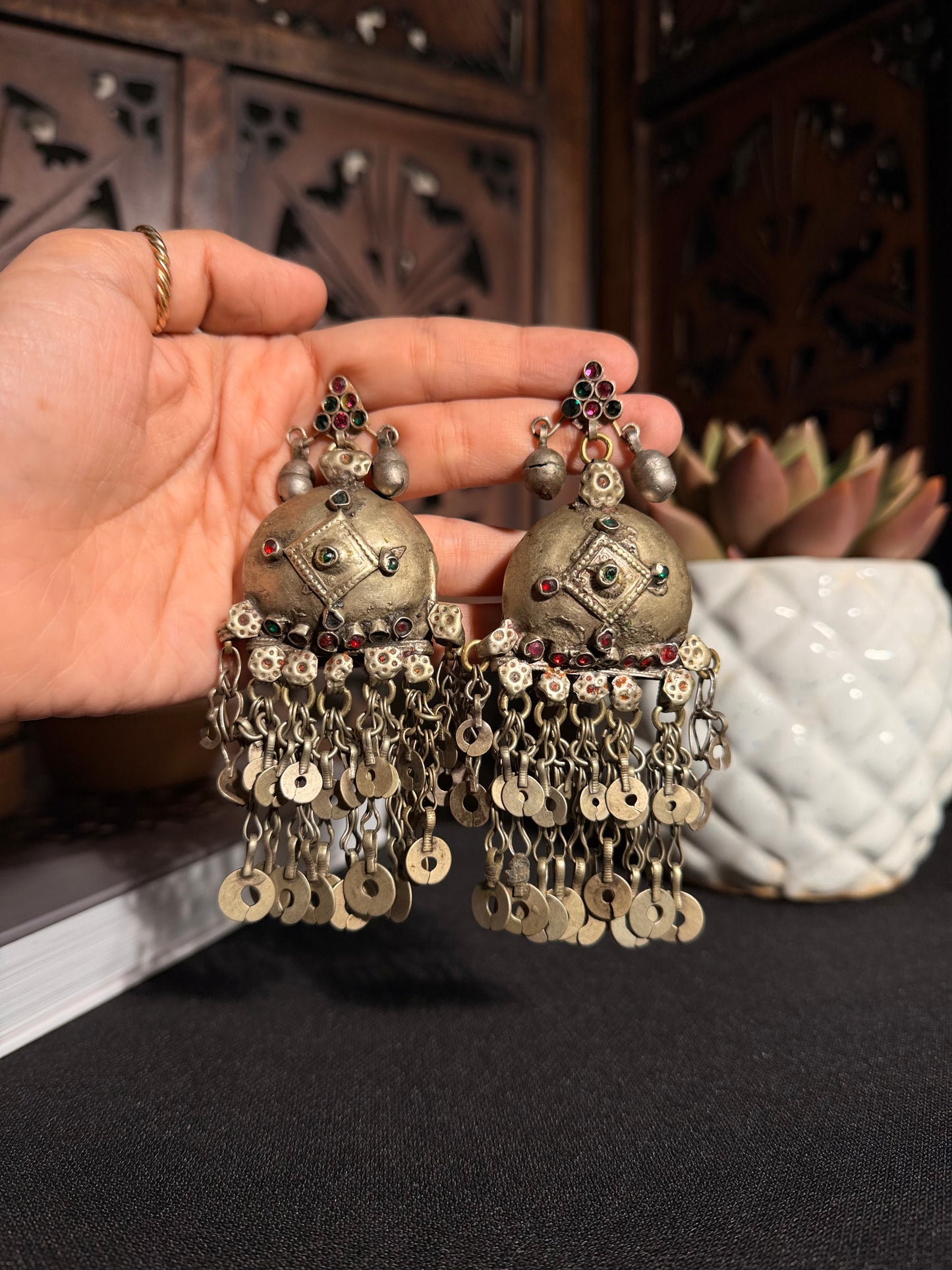 Nath Afghan Earrings