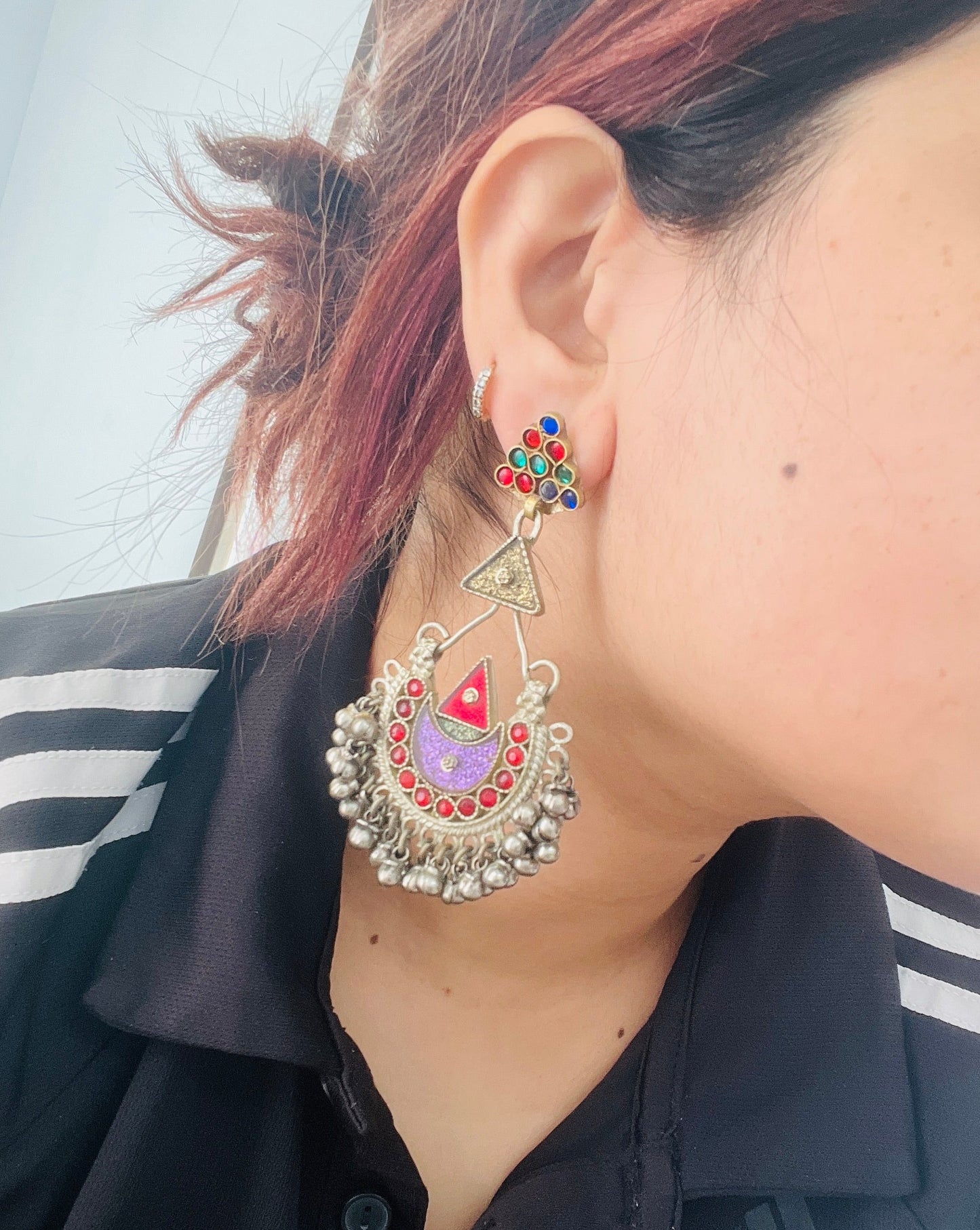 Jumma Afghan Earrings