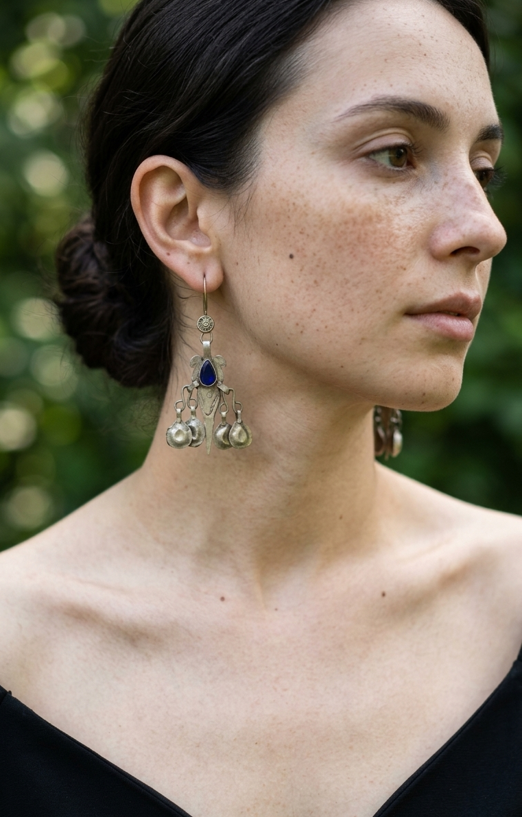 Matri Afghan Earrings