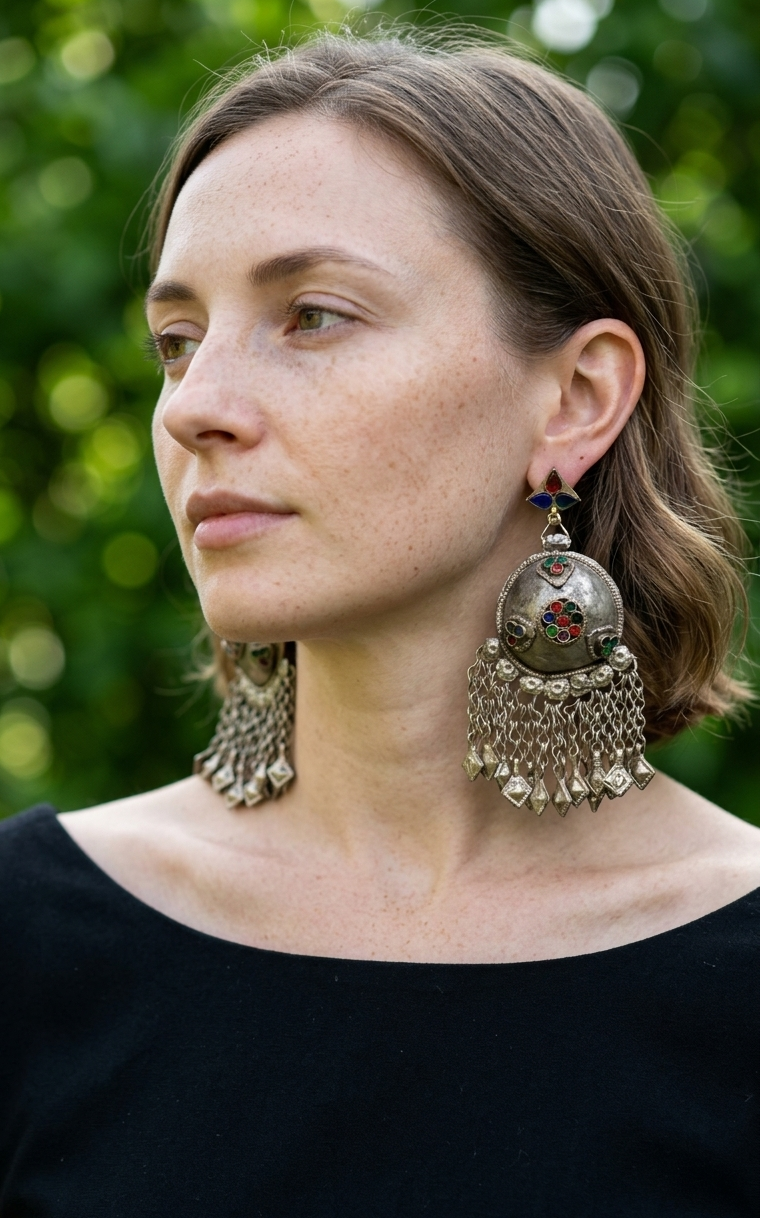 Rani Afghan Earrings