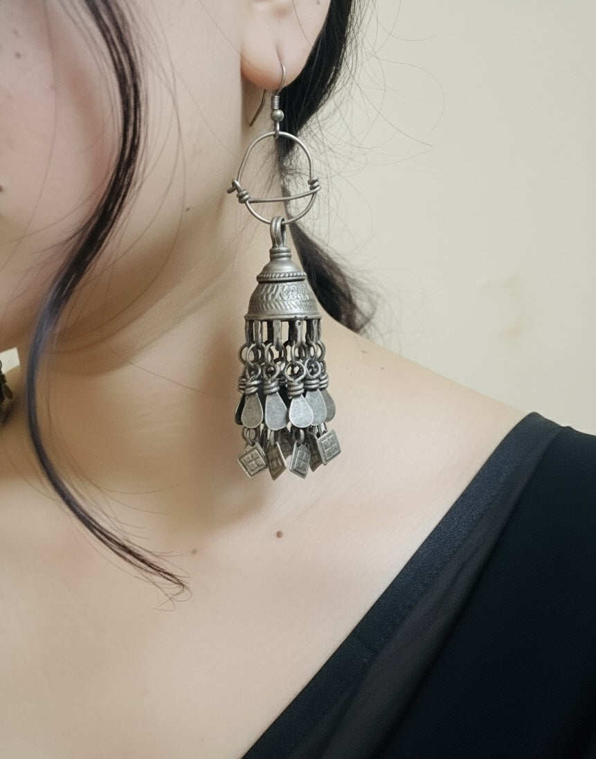 Madhubala Afghani Earrings