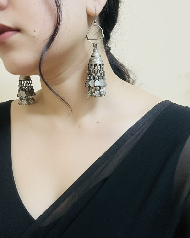Madhubala Afghani Earrings