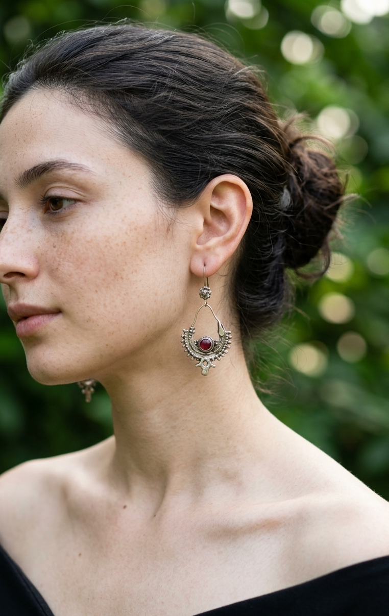Atreya Afghan Earrings