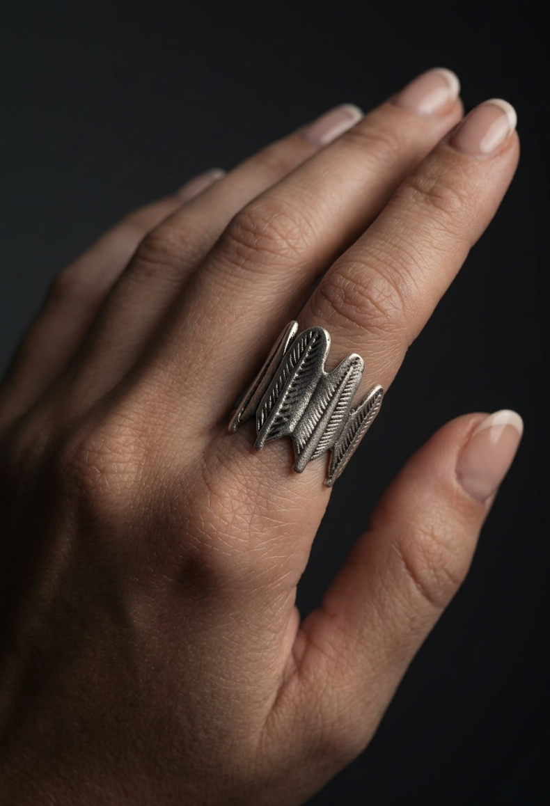 Patta Zamak Ring