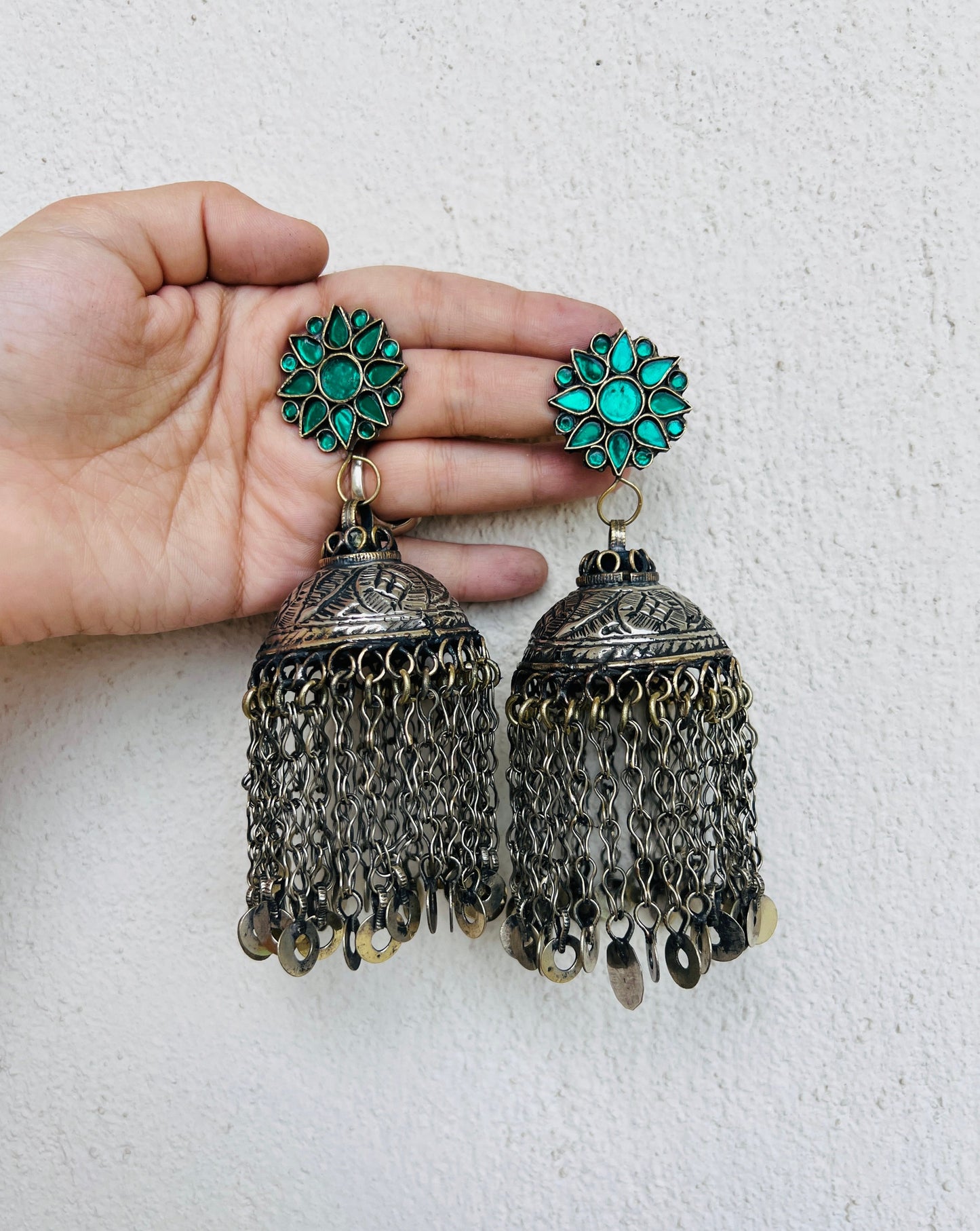 Roja Afghan Jhumka