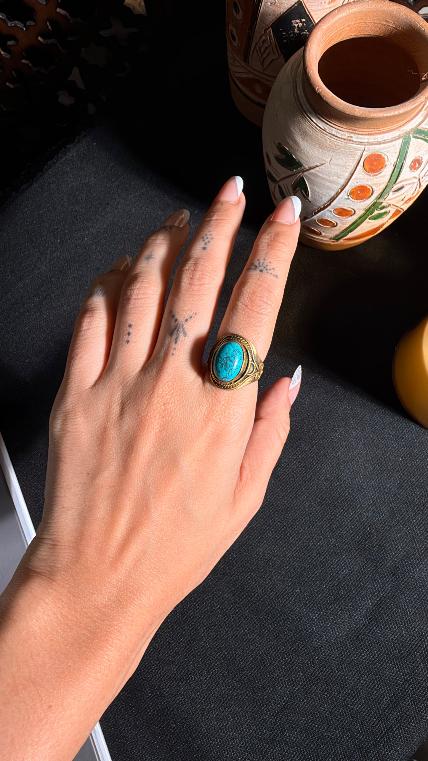 Niti Brass Ring