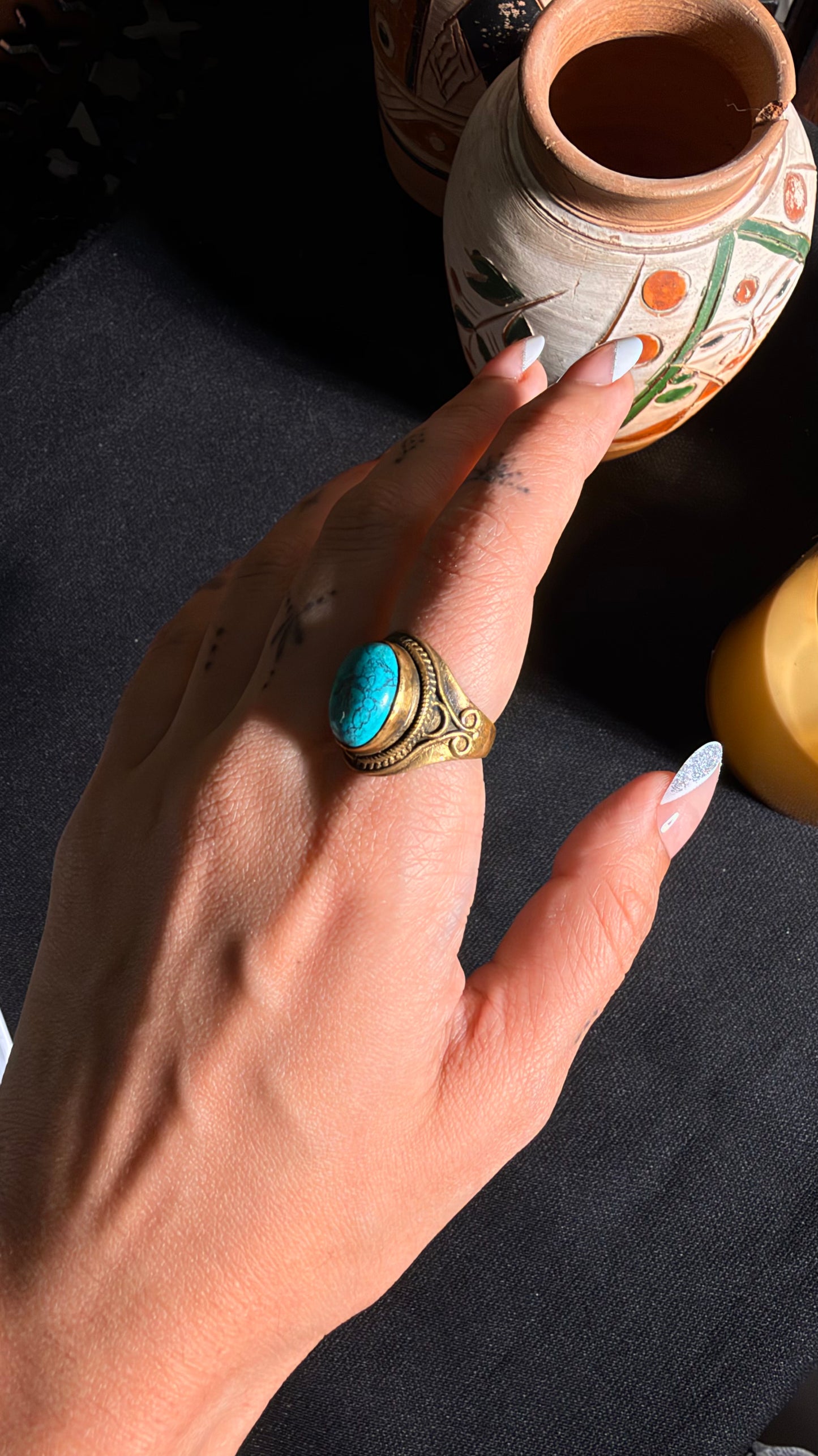 Niti Brass Ring