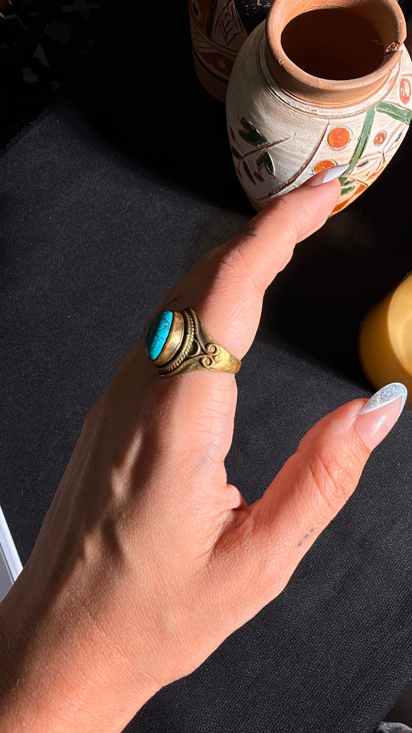 Niti Brass Ring