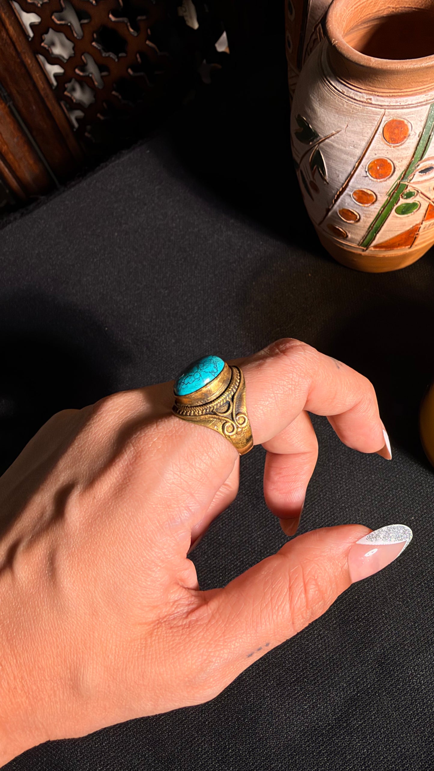 Niti Brass Ring