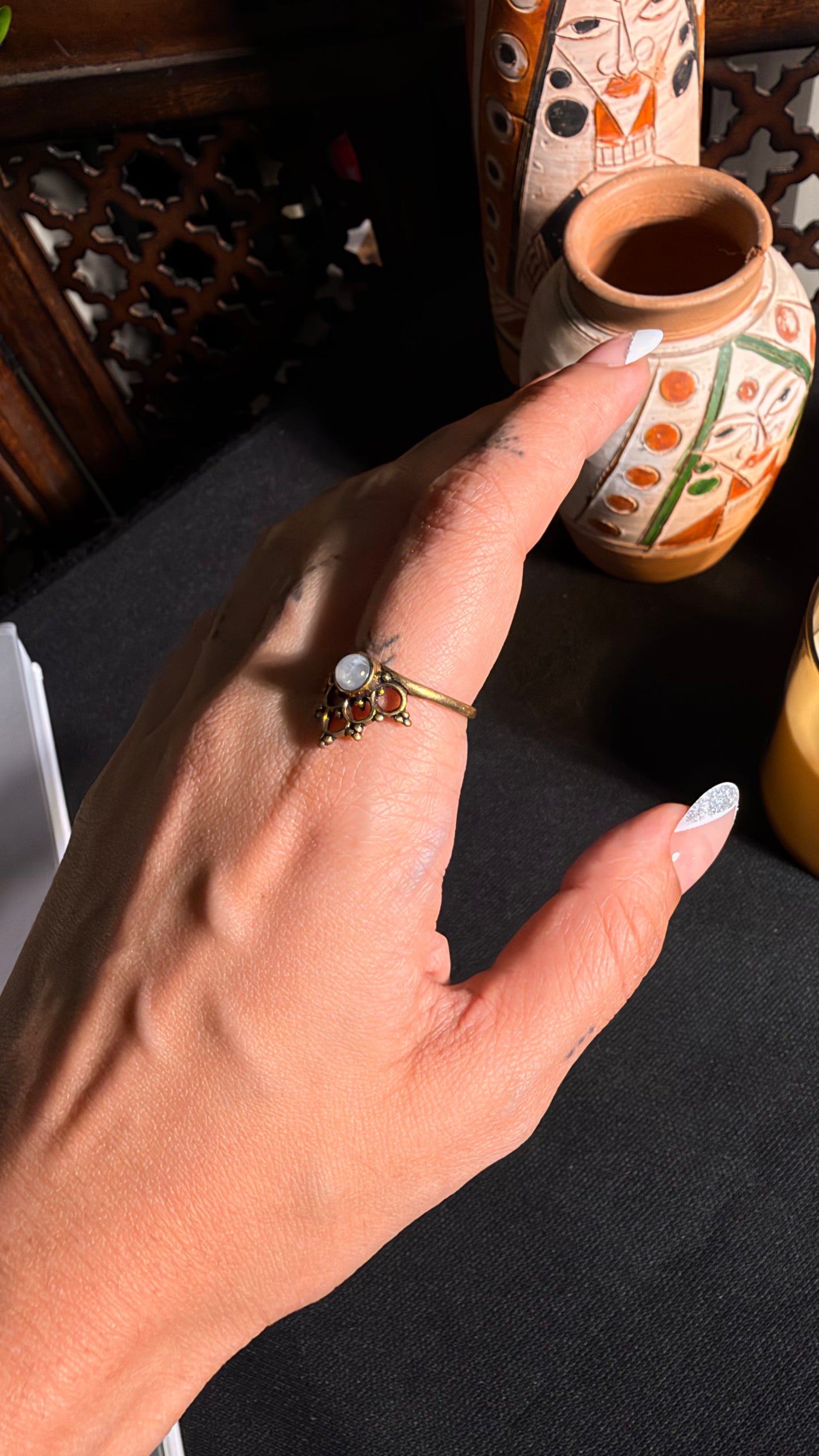 Shaurya Brass Ring