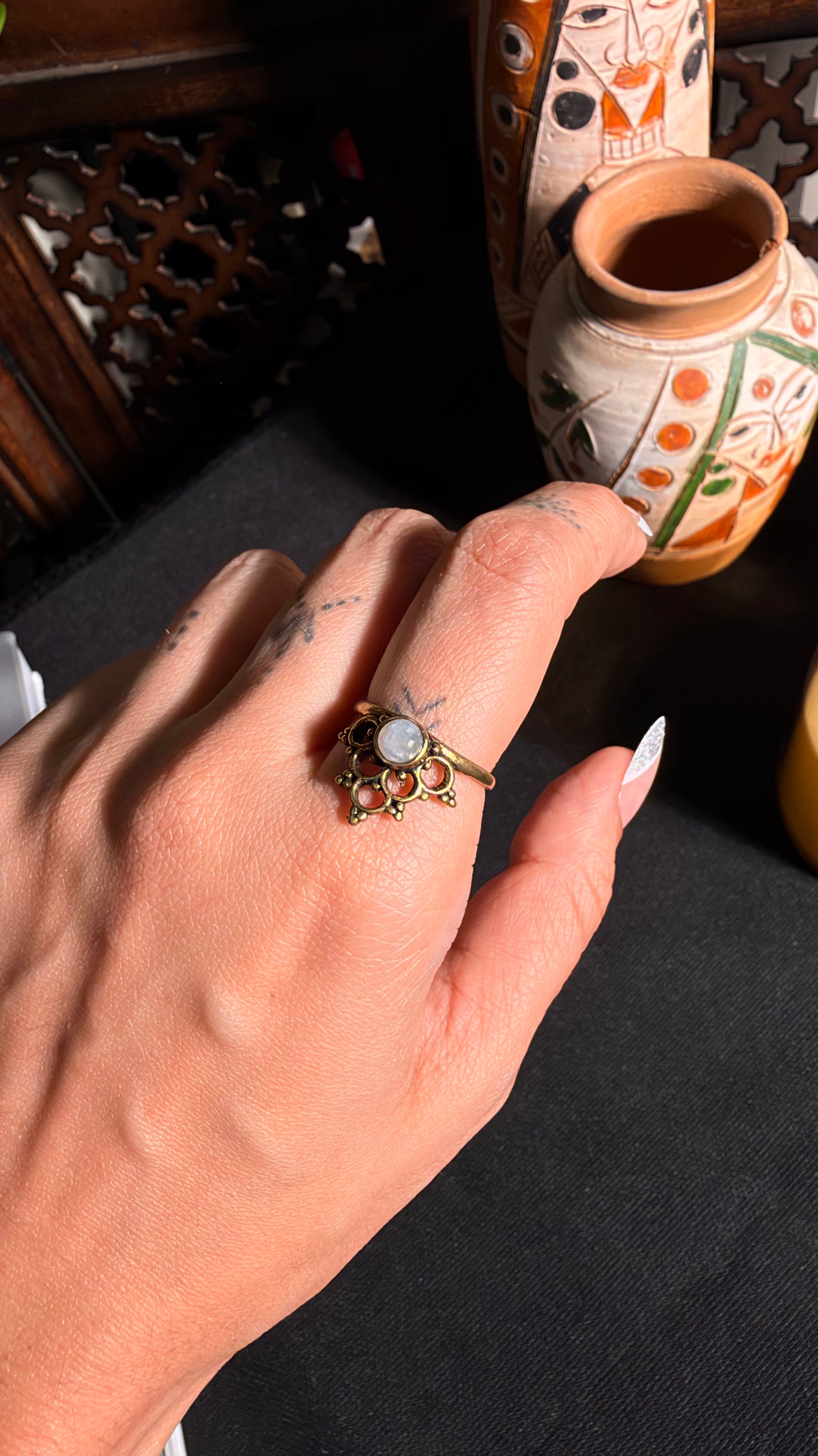 Shaurya Brass Ring