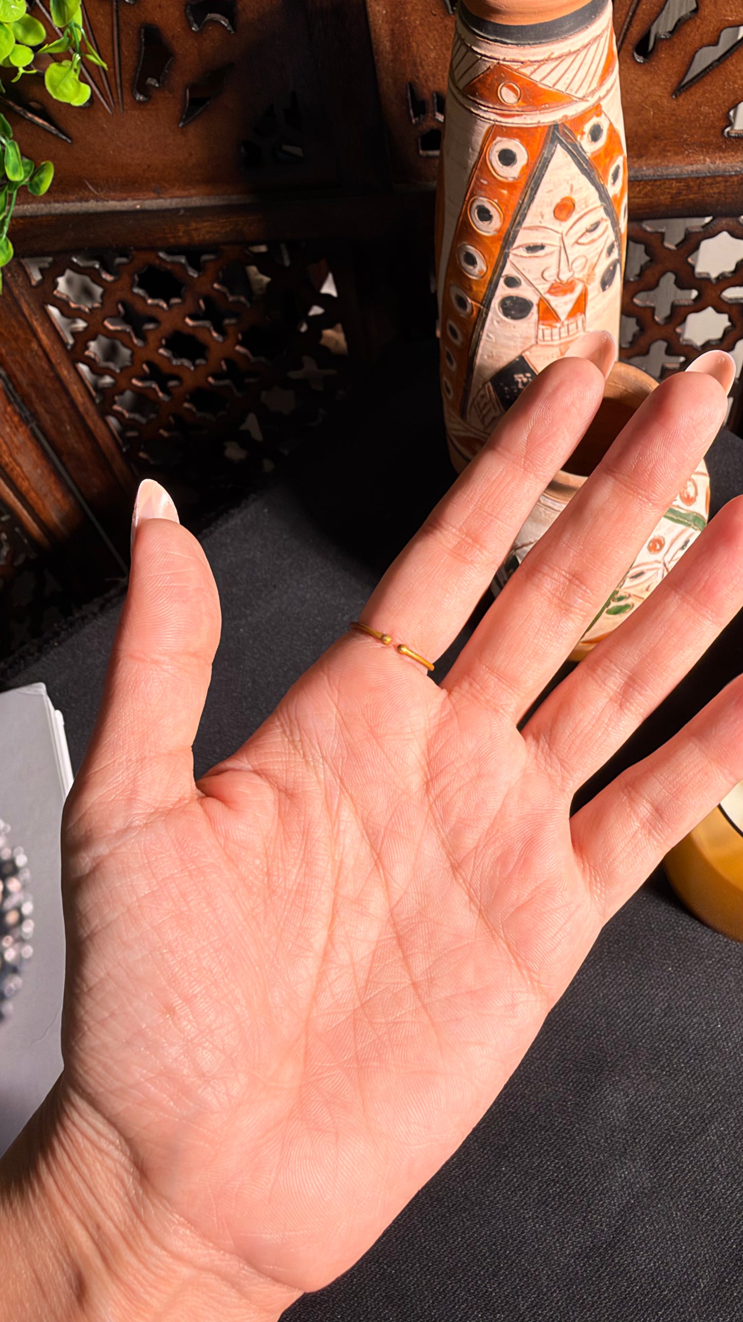Bharya Brass Ring