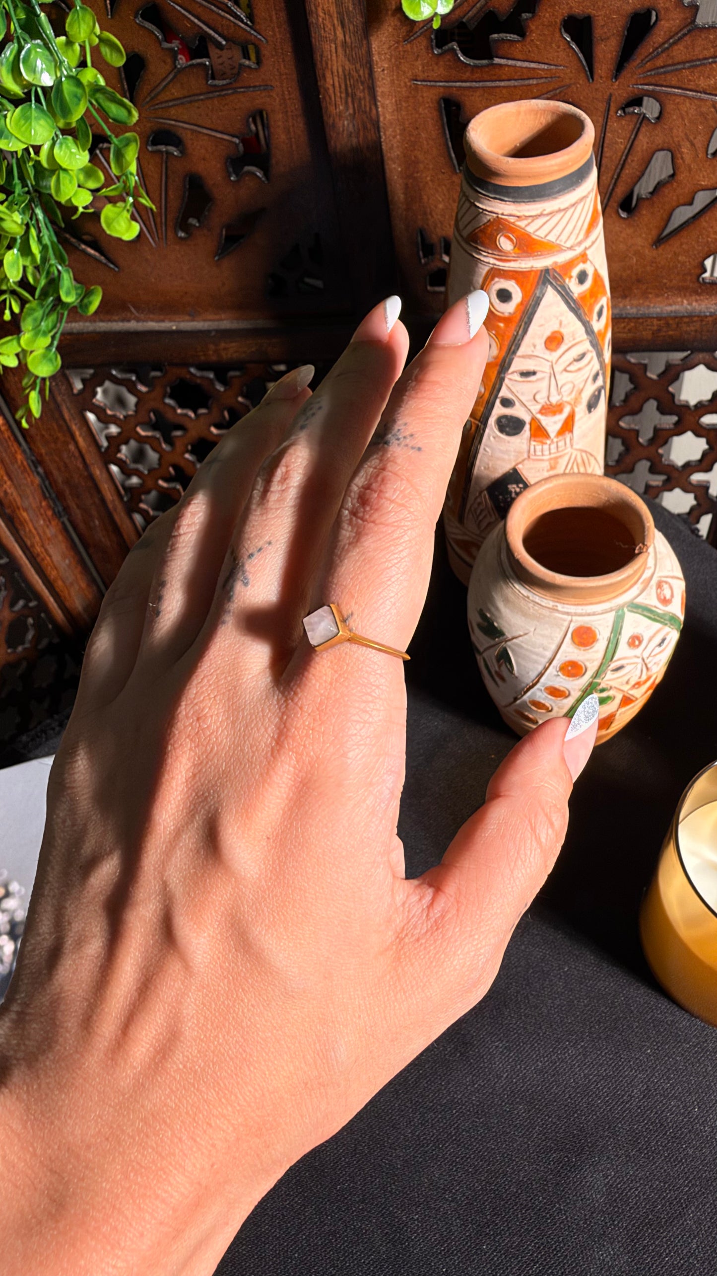 Saral Brass Ring