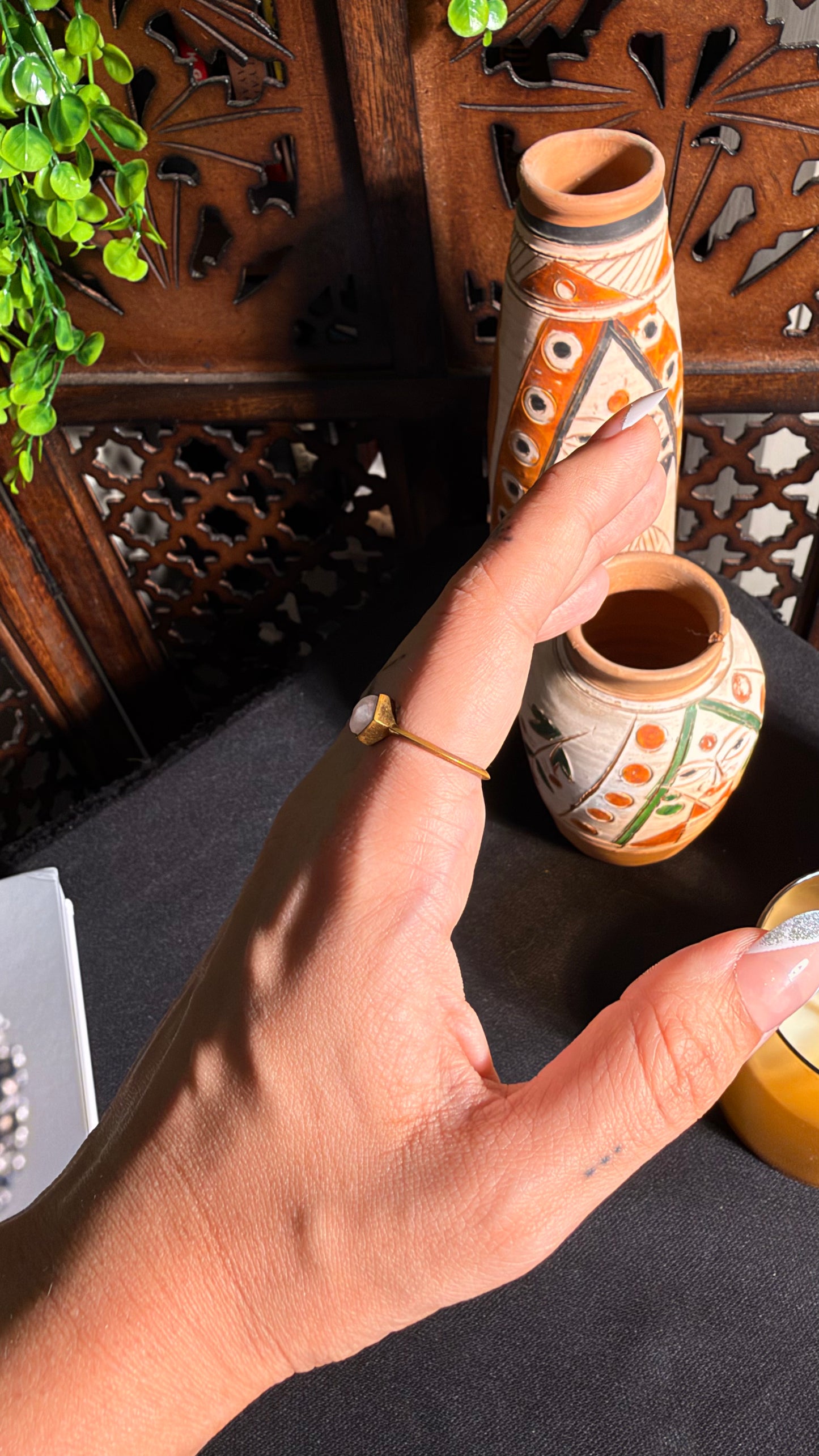 Saral Brass Ring