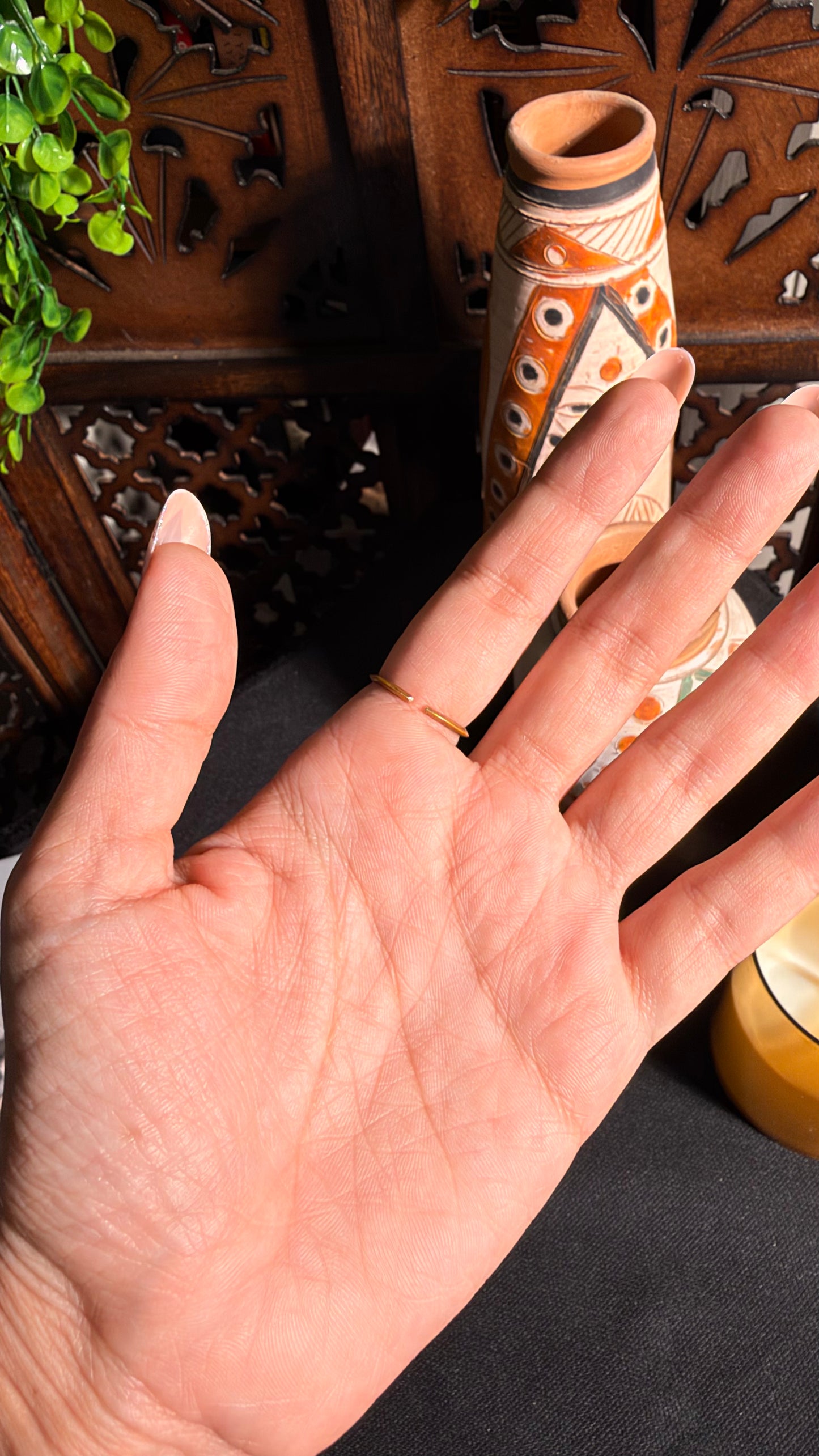 Saral Brass Ring