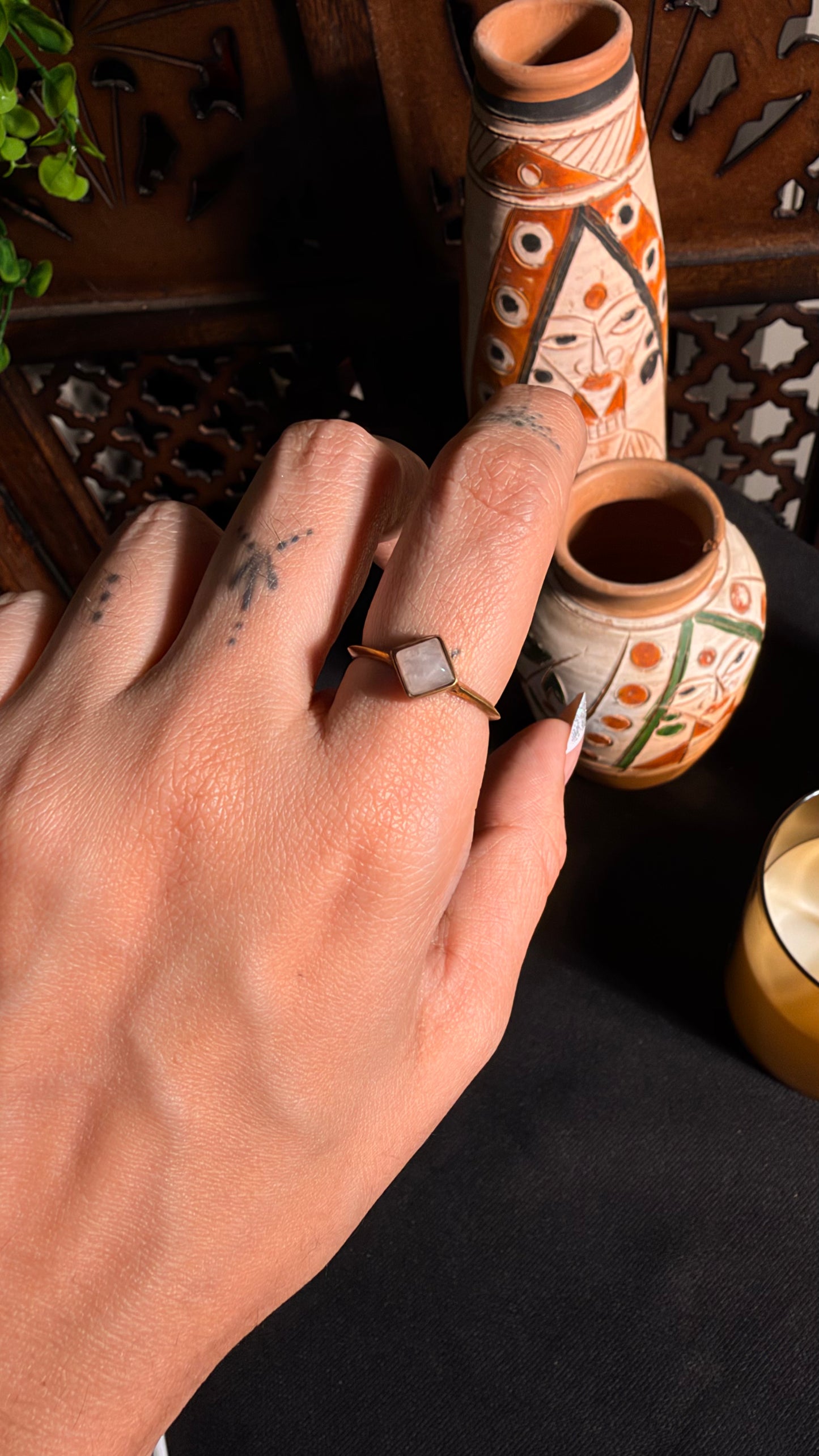 Saral Brass Ring