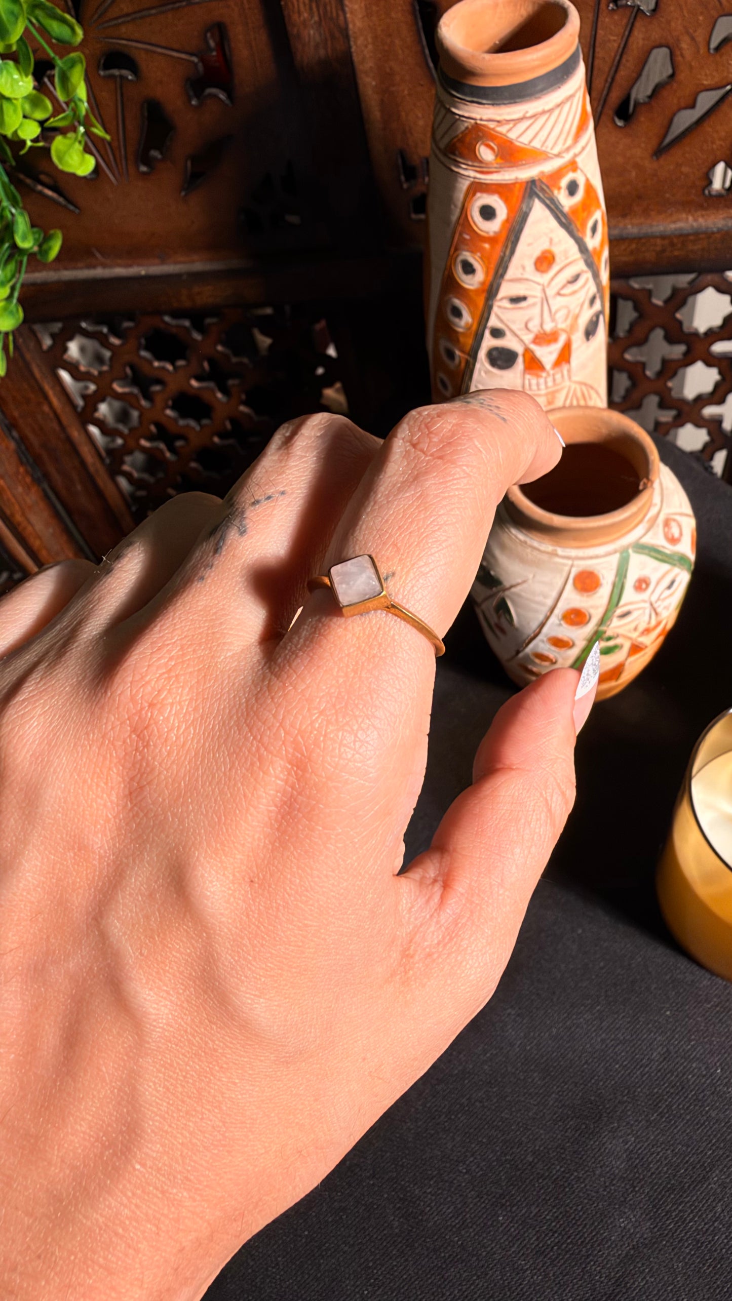 Saral Brass Ring