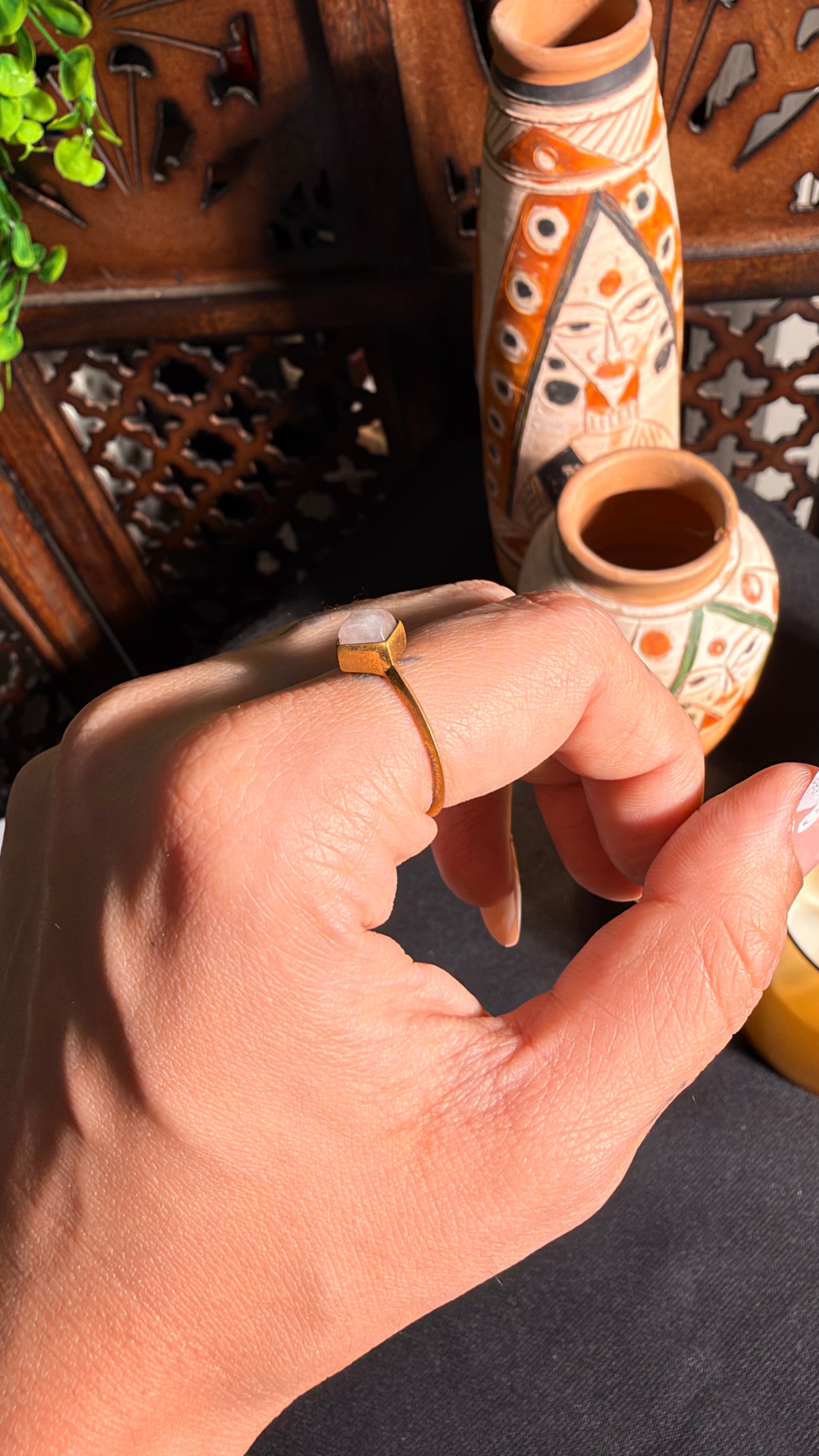 Saral Brass Ring