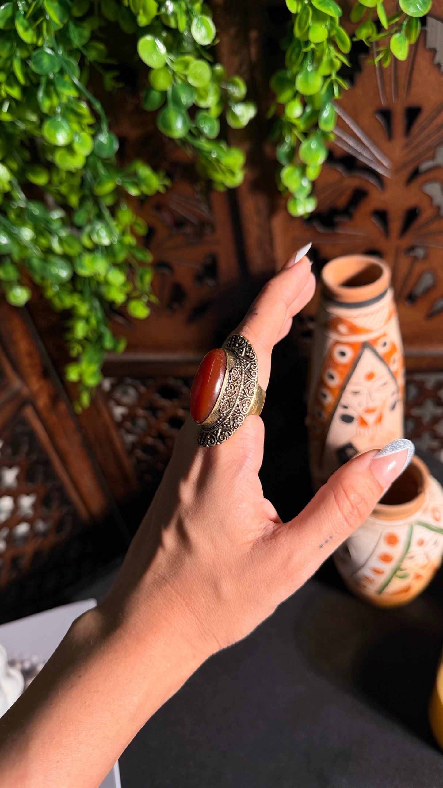 Aashirwaad Brass Ring