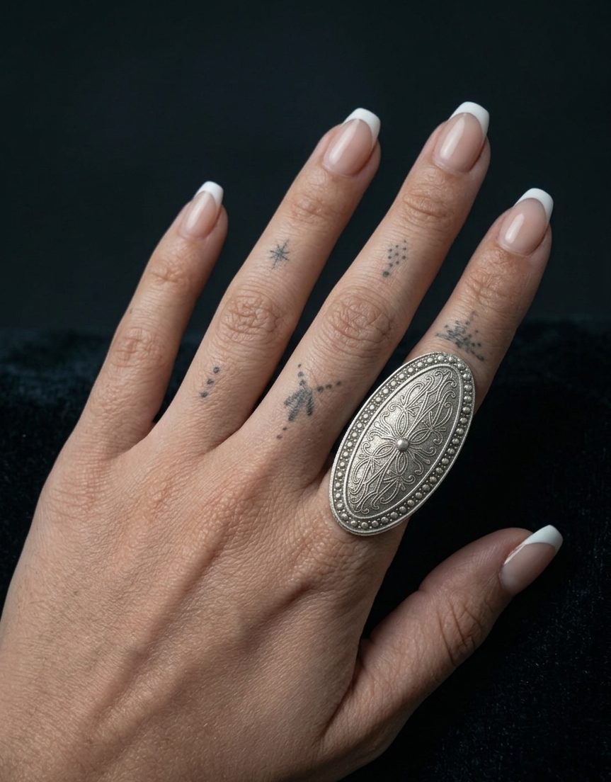 Surahi Zamak Ring