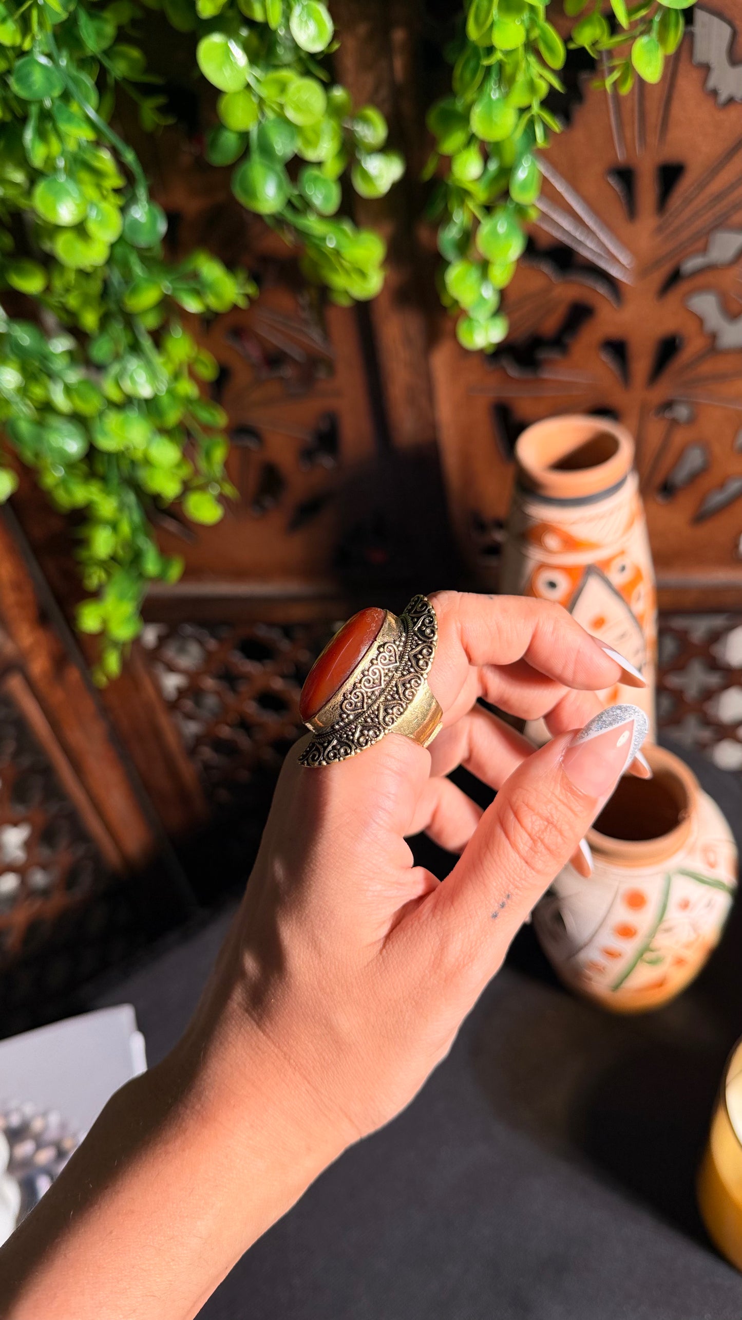 Aashirwaad Brass Ring